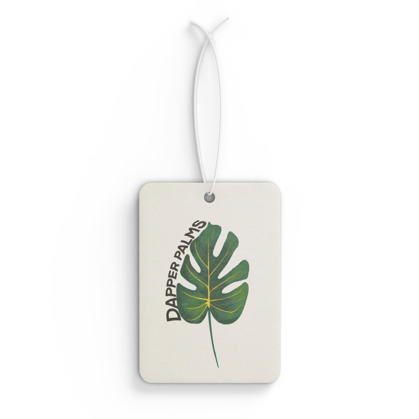 Dapper Palms Monstera Car Air Freshener - Refreshing Tropical Scent