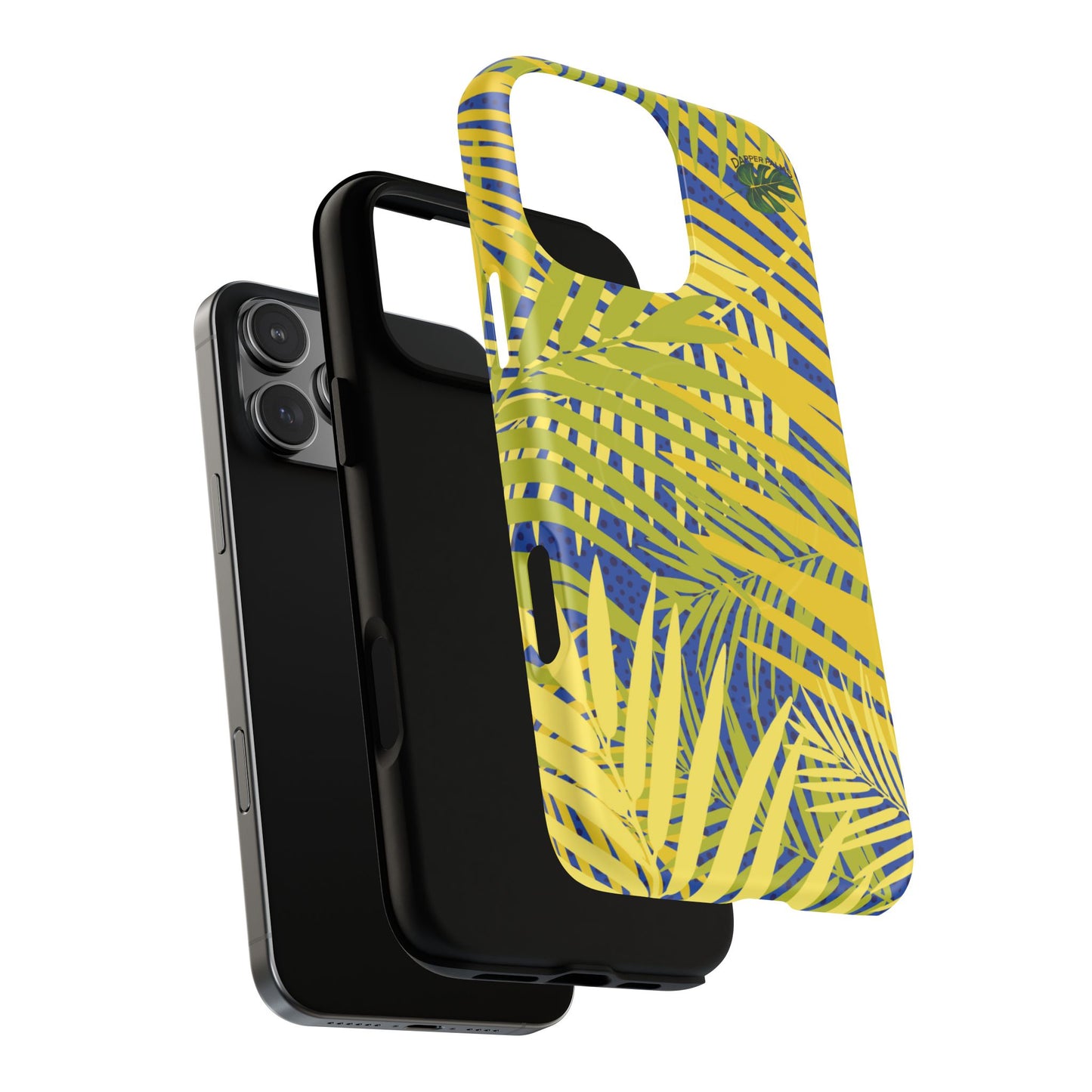 Dapper Palms Tropical Vibe Tough Magnetic Phone Case - Stylish Protection for Your Device