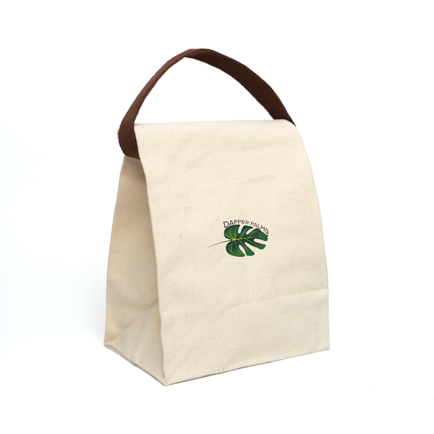 Dapper Palms Eco-Friendly Canvas Lunch Tote