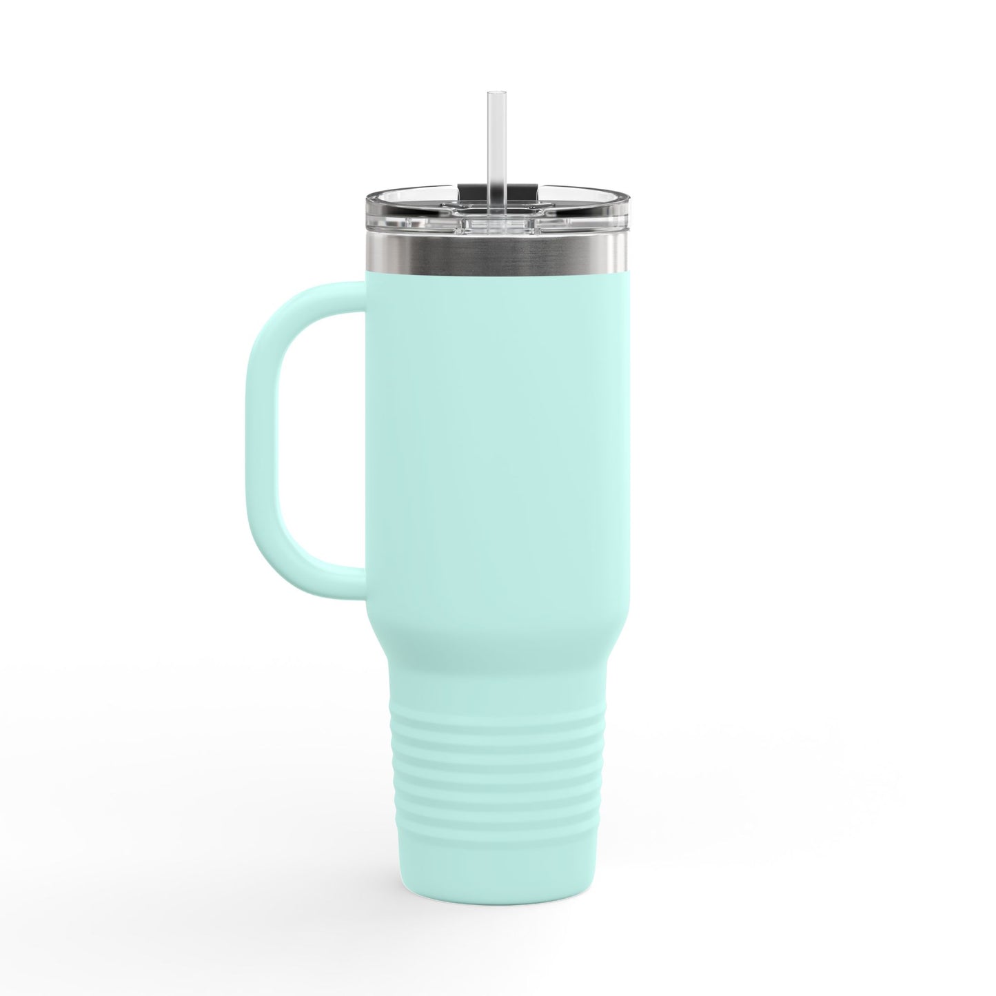 Dapper Palms I40oz Insulated Travel Mug - Tropical On-The-Go Hydration