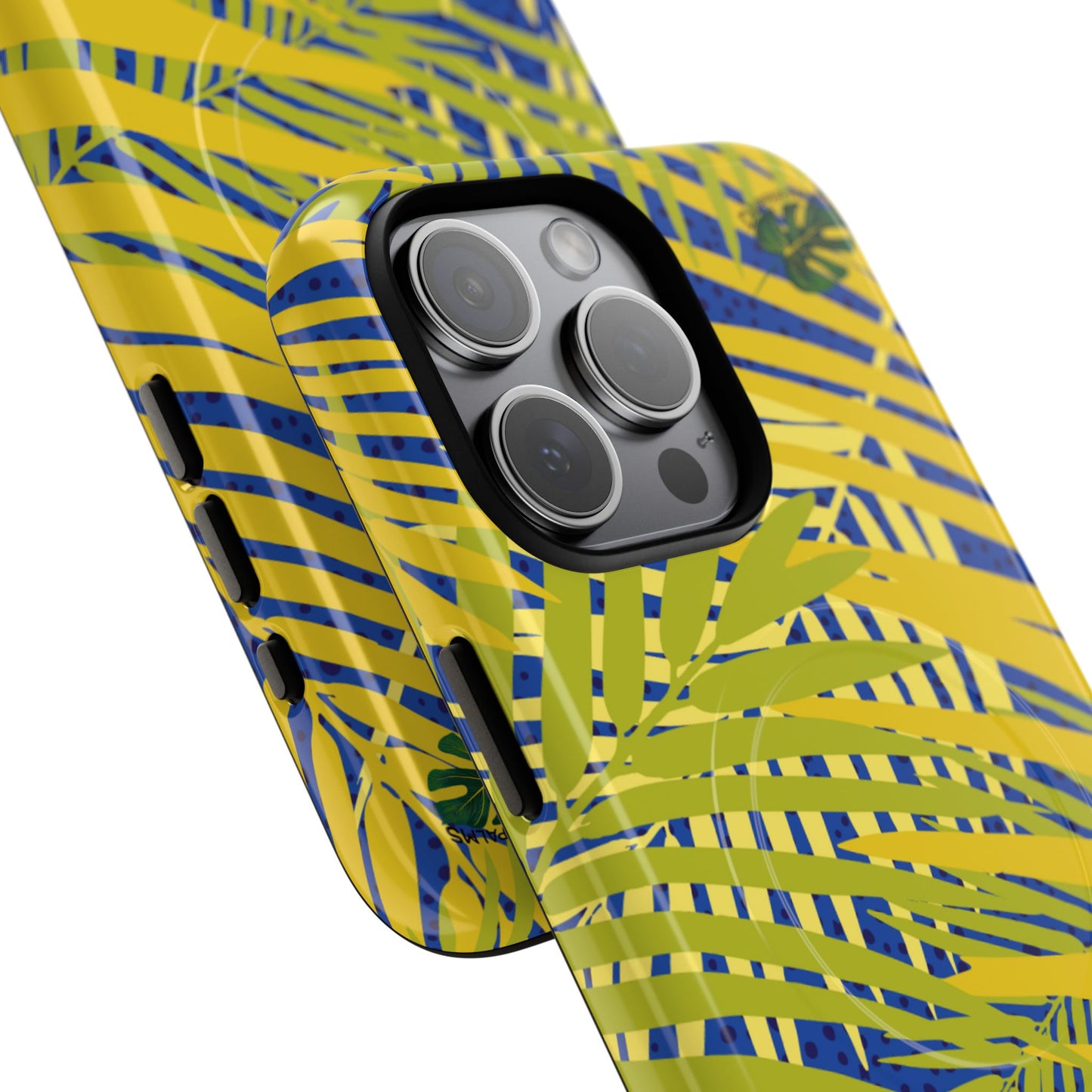 Dapper Palms Tropical Vibe Tough Magnetic Phone Case - Stylish Protection for Your Device