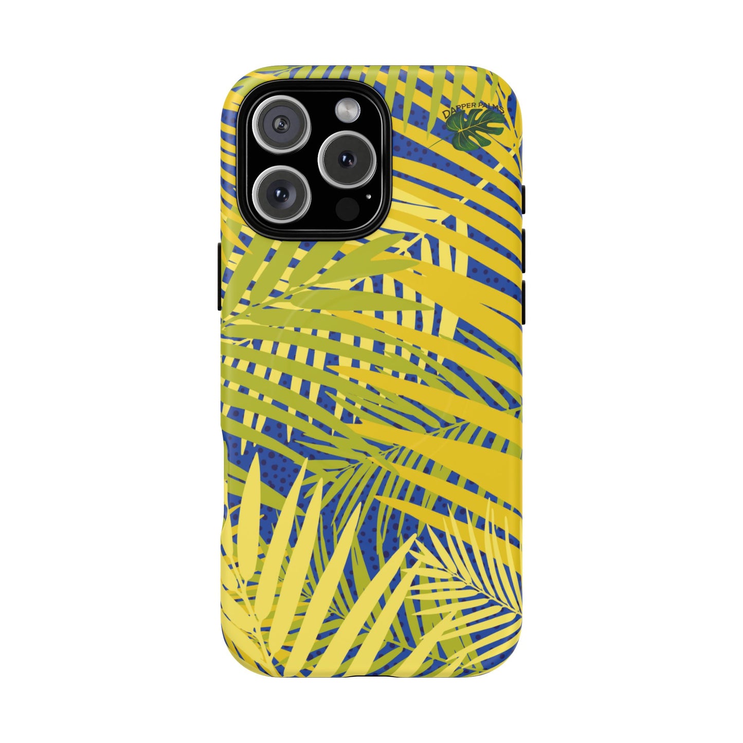 Dapper Palms Tropical Vibe Tough Magnetic Phone Case - Stylish Protection for Your Device