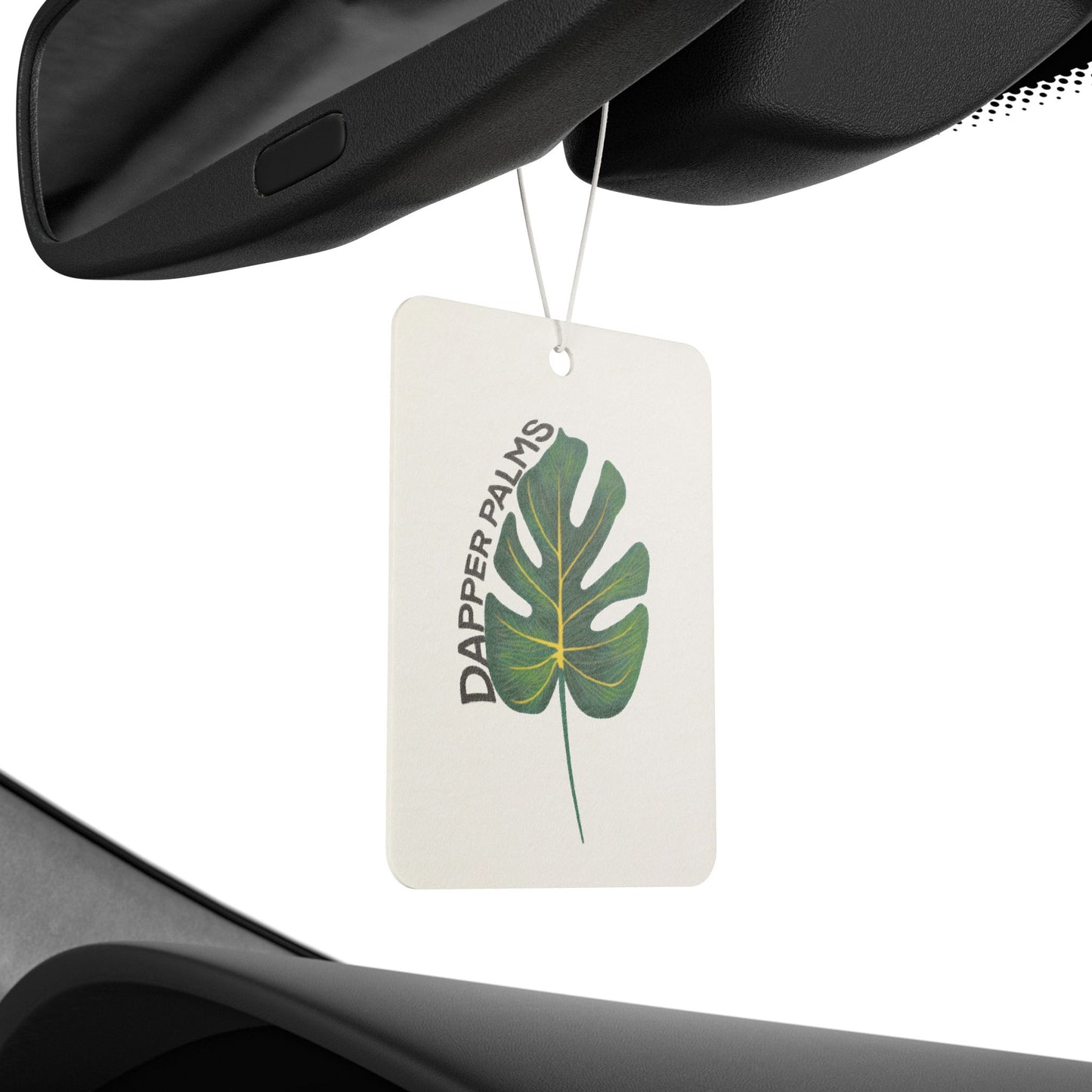 Dapper Palms Monstera Car Air Freshener - Refreshing Tropical Scent
