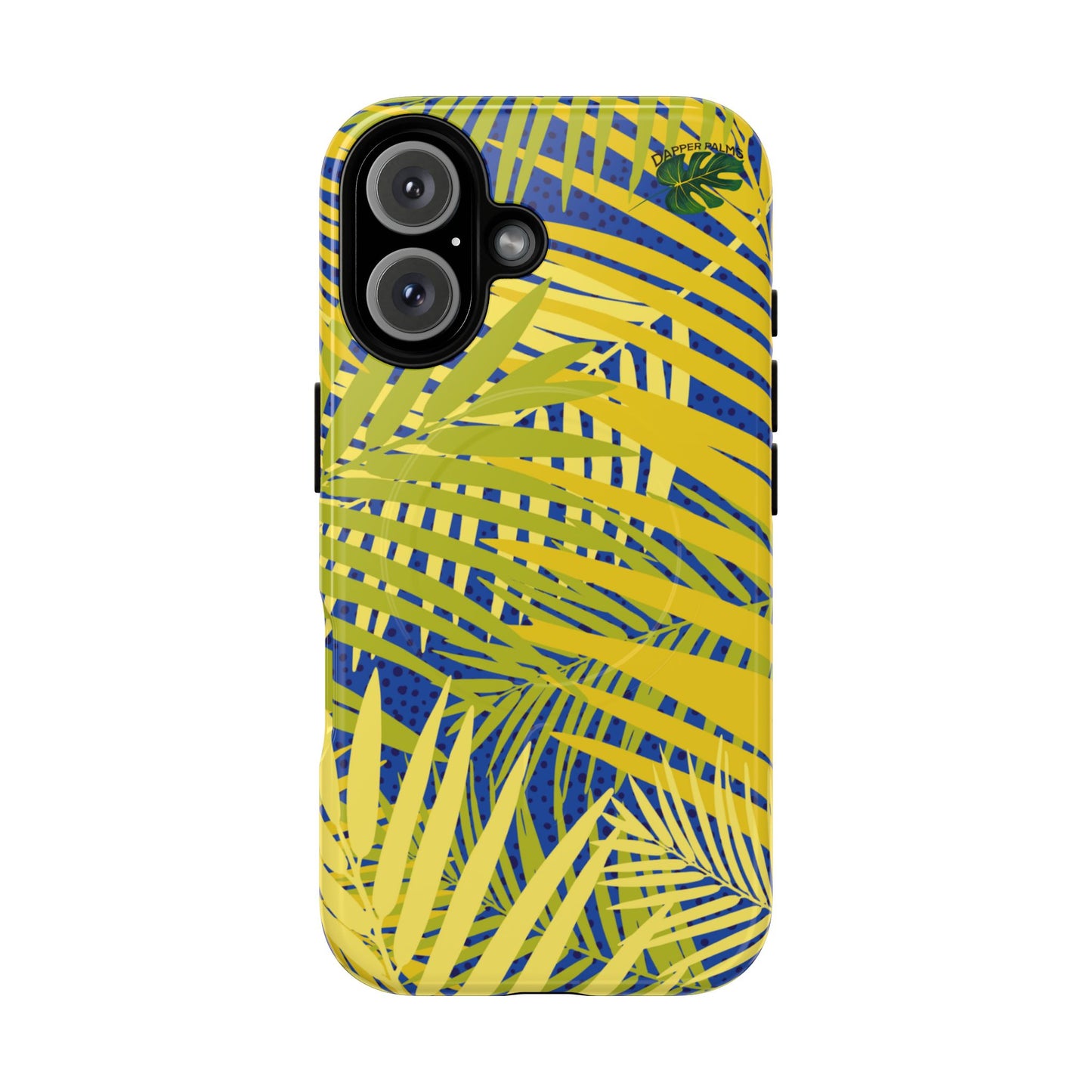 Dapper Palms Tropical Vibe Tough Magnetic Phone Case - Stylish Protection for Your Device