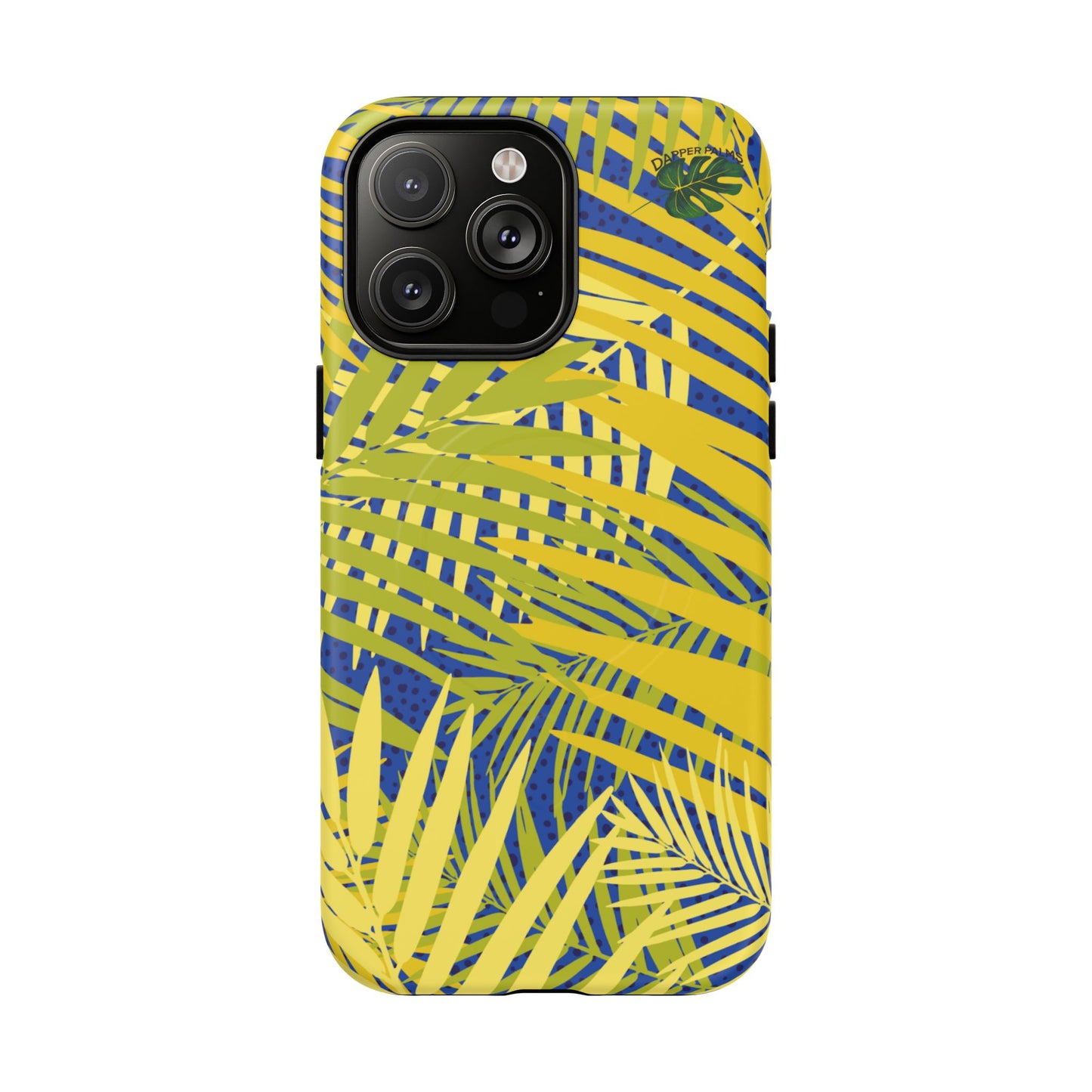 Dapper Palms Tropical Vibe Tough Magnetic Phone Case - Stylish Protection for Your Device