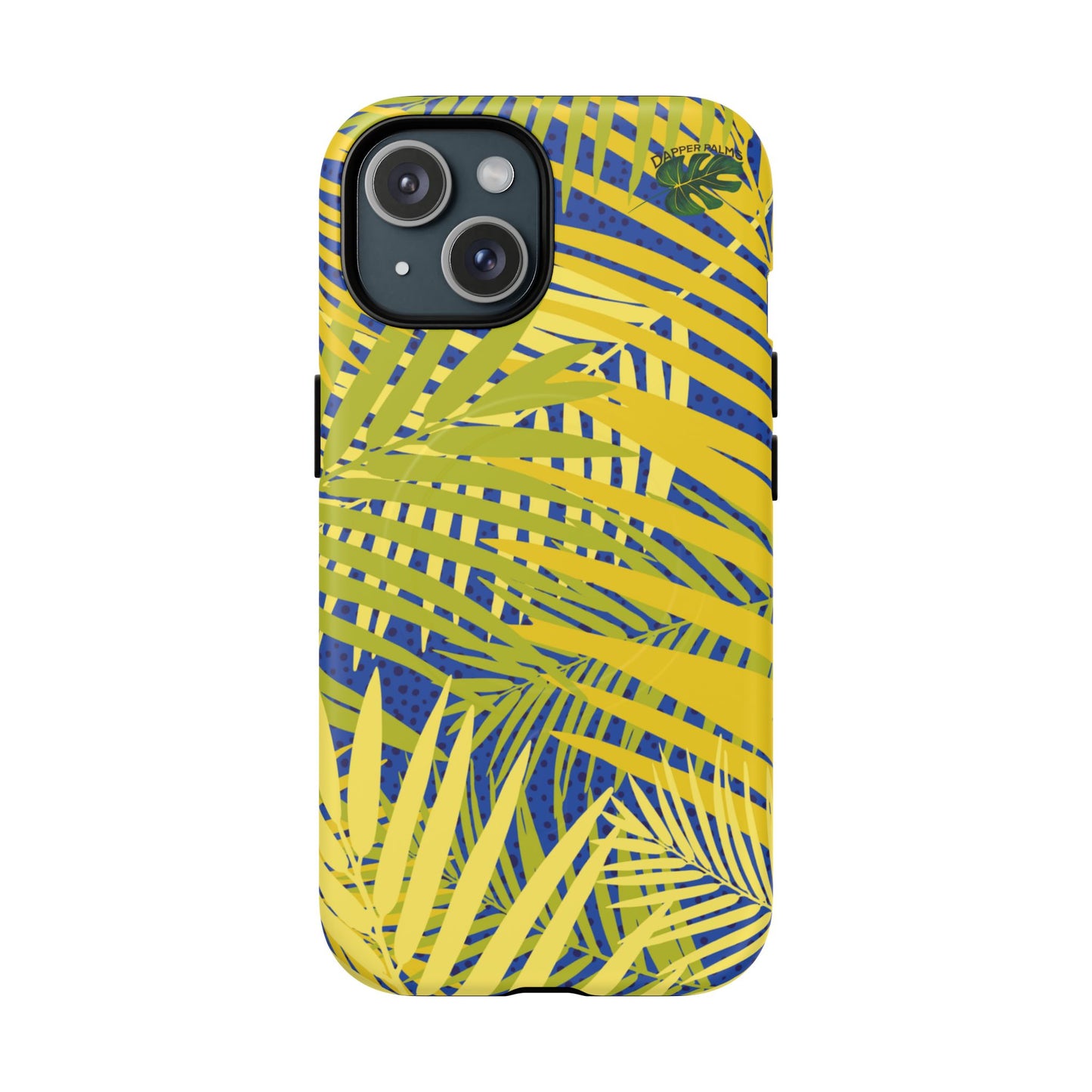 Dapper Palms Tropical Vibe Tough Magnetic Phone Case - Stylish Protection for Your Device