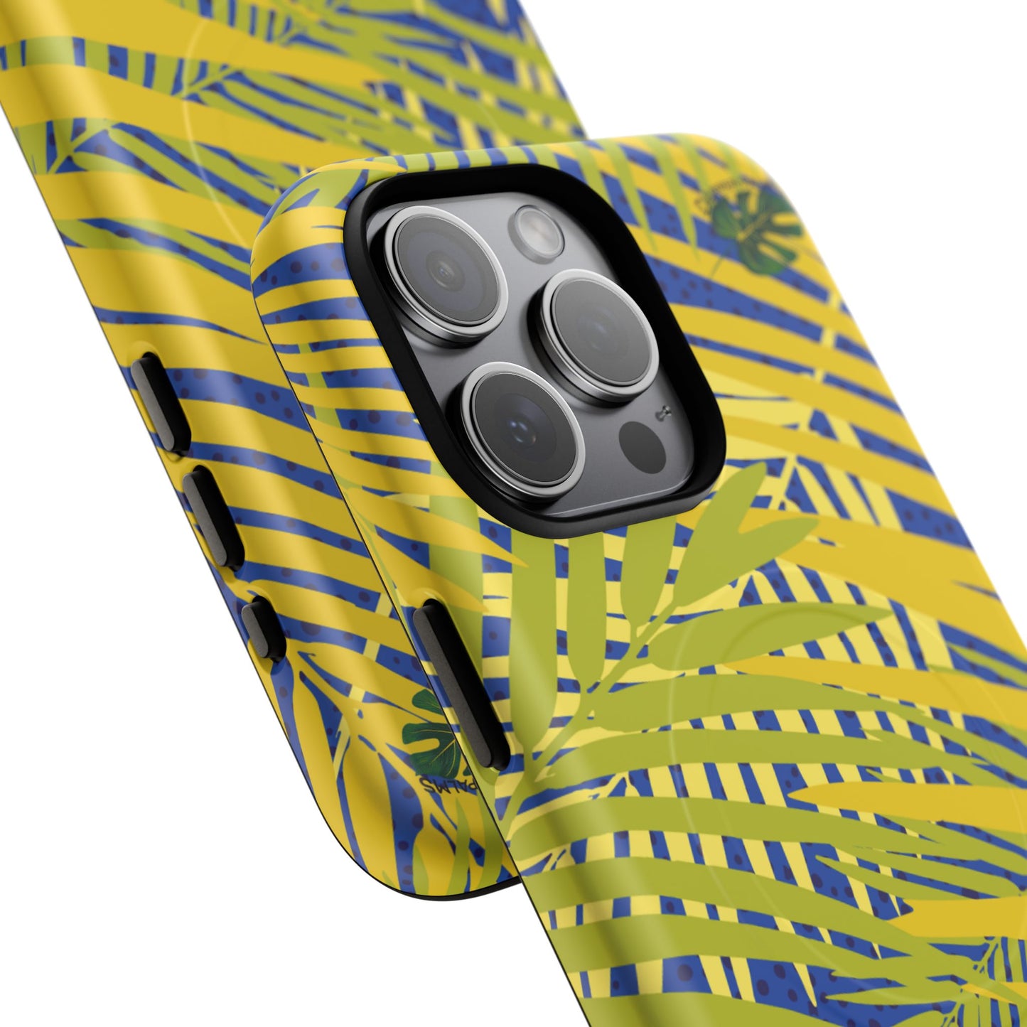 Dapper Palms Tropical Vibe Tough Magnetic Phone Case - Stylish Protection for Your Device