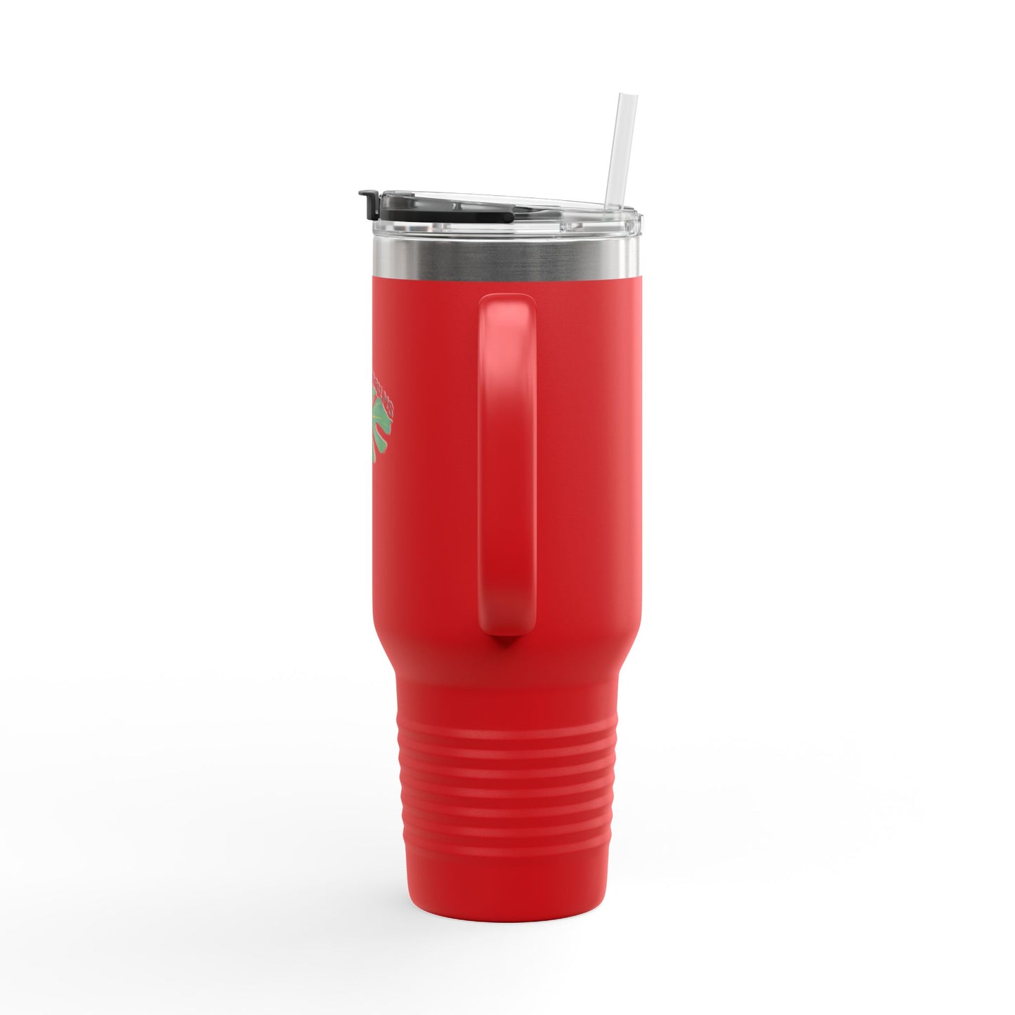 Dapper Palms I40oz Insulated Travel Mug - Tropical On-The-Go Hydration