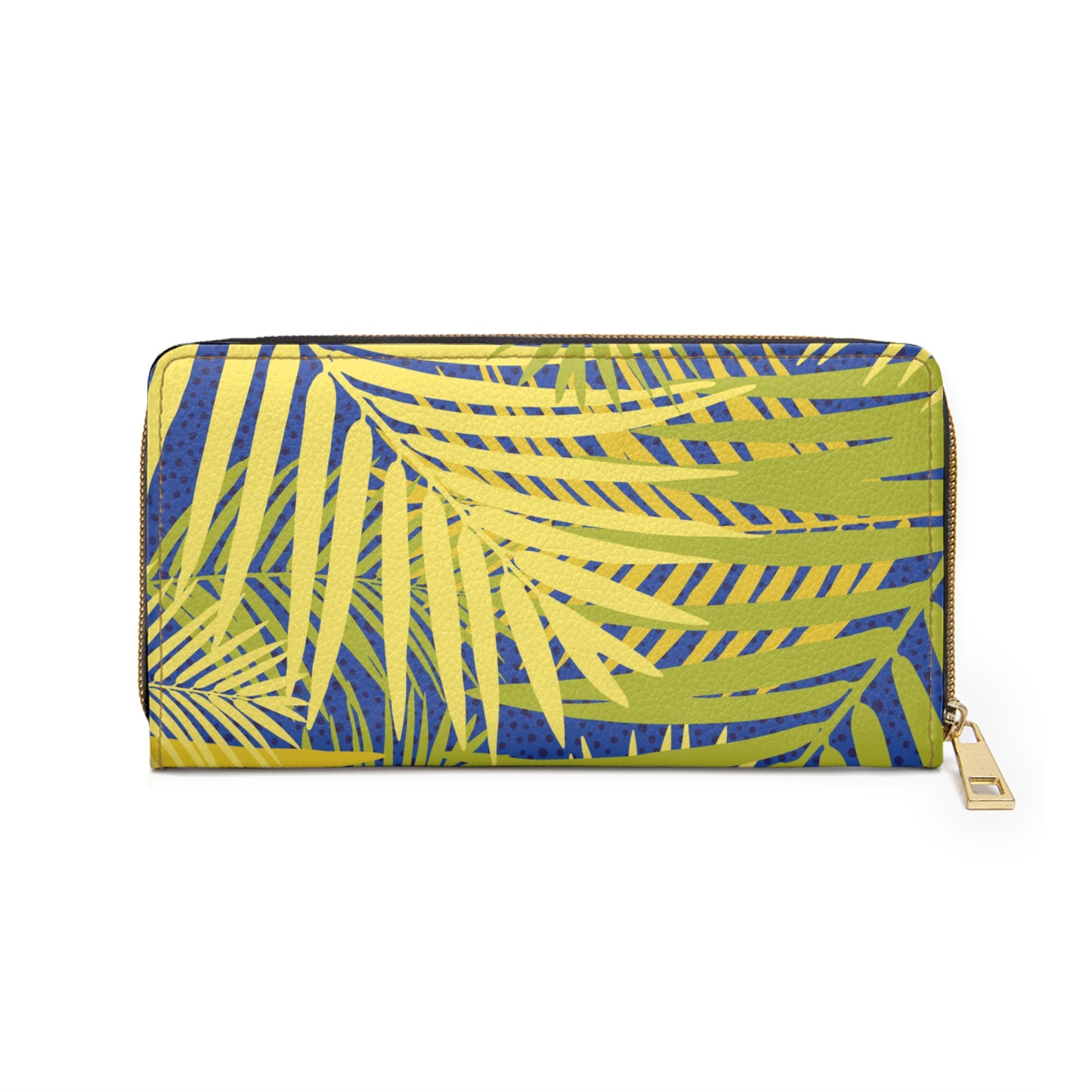 Dapper Palms Zipper Wallet