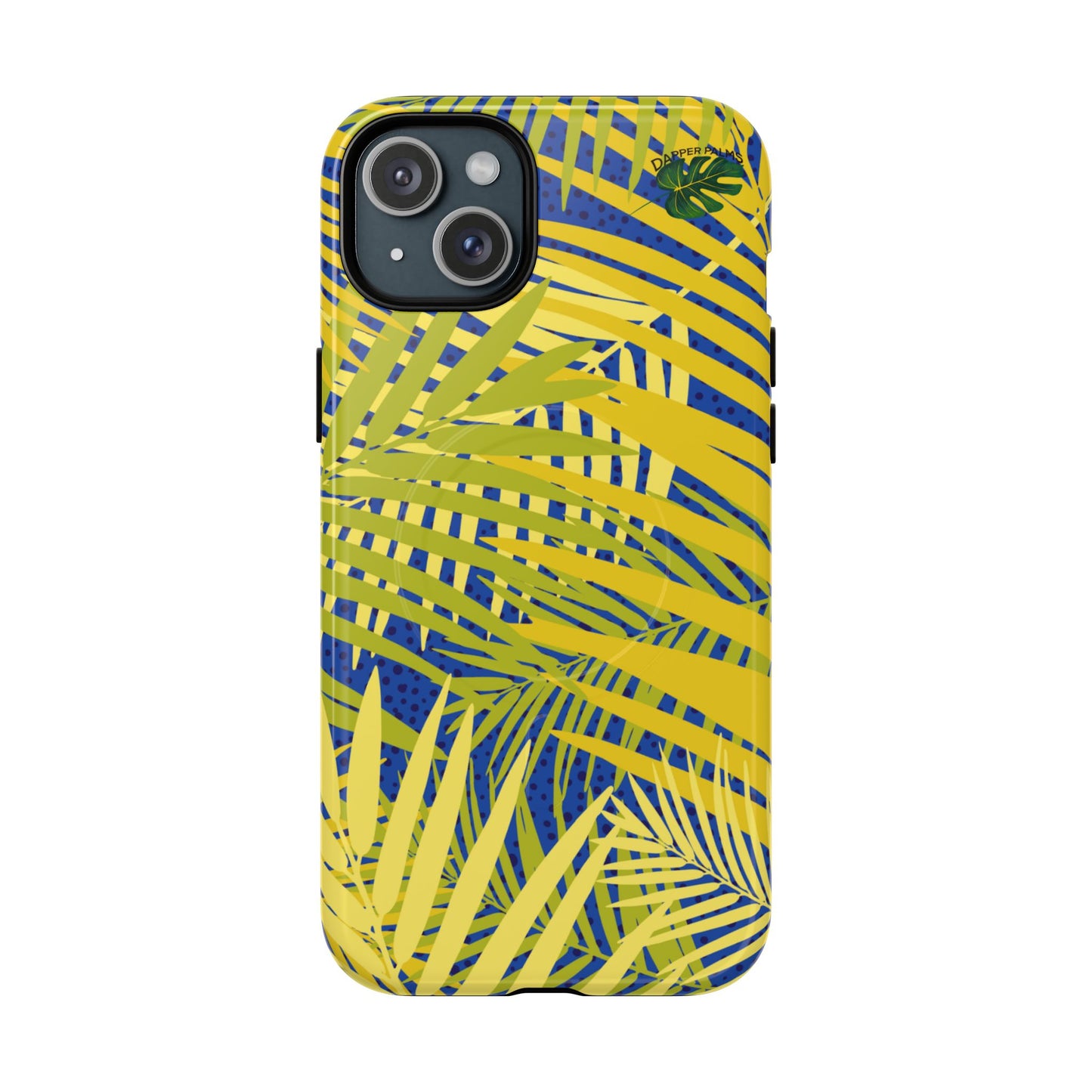 Dapper Palms Tropical Vibe Tough Magnetic Phone Case - Stylish Protection for Your Device