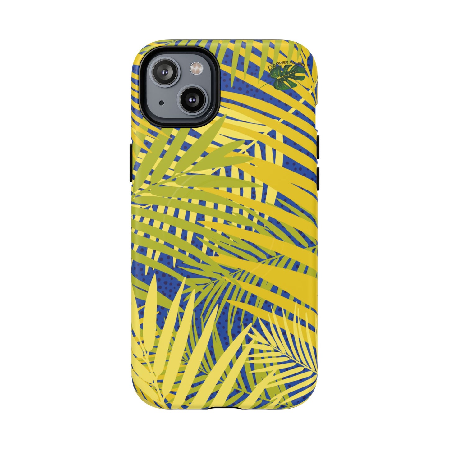 Dapper Palms Tropical Vibe Tough Magnetic Phone Case - Stylish Protection for Your Device