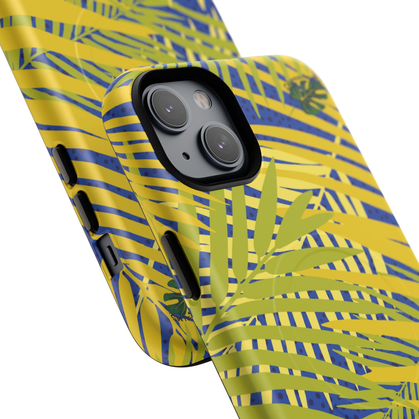 Dapper Palms Tropical Vibe Tough Magnetic Phone Case - Stylish Protection for Your Device