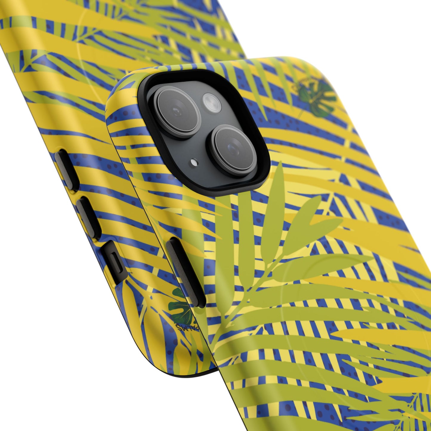 Dapper Palms Tropical Vibe Tough Magnetic Phone Case - Stylish Protection for Your Device