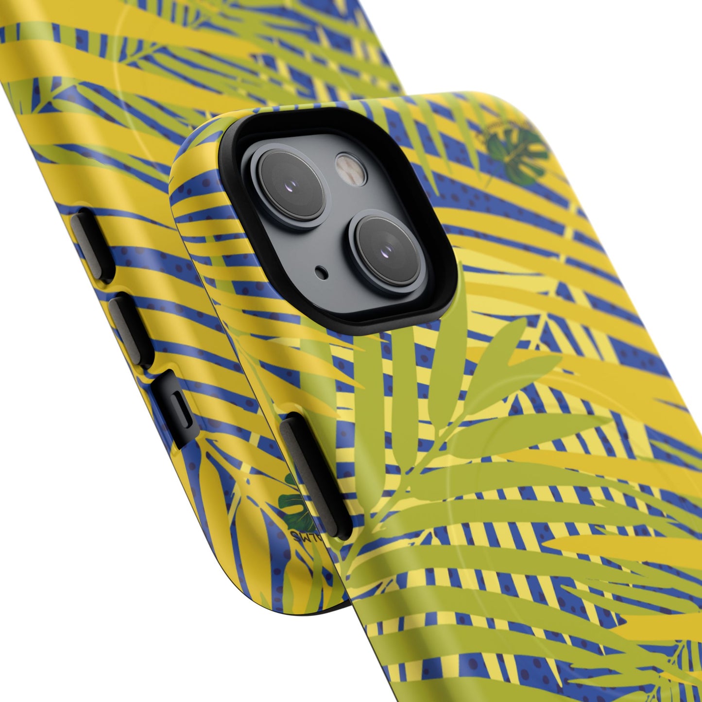 Dapper Palms Tropical Vibe Tough Magnetic Phone Case - Stylish Protection for Your Device