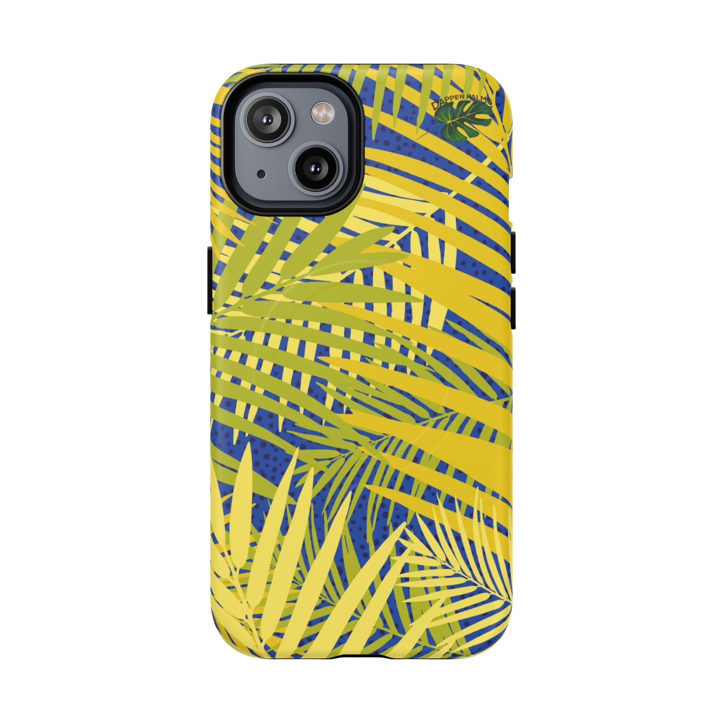 Dapper Palms Tropical Vibe Tough Magnetic Phone Case - Stylish Protection for Your Device