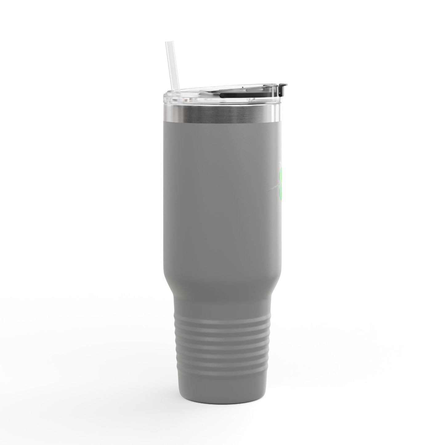 Dapper Palms I40oz Insulated Travel Mug - Tropical On-The-Go Hydration