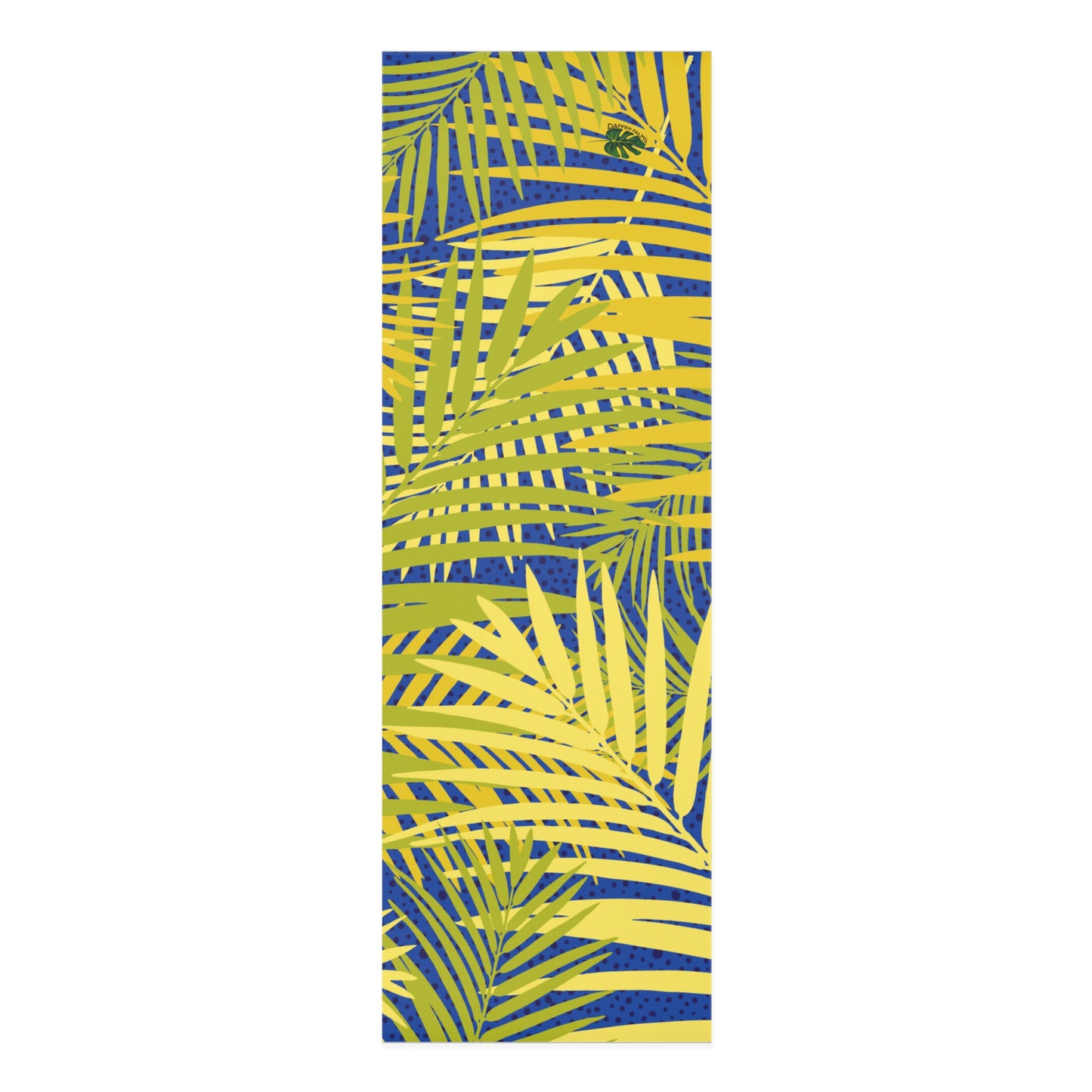 Dapper Palms Tropical Yoga Mat - Eco-Friendly Exercise Mat for Home & Studio