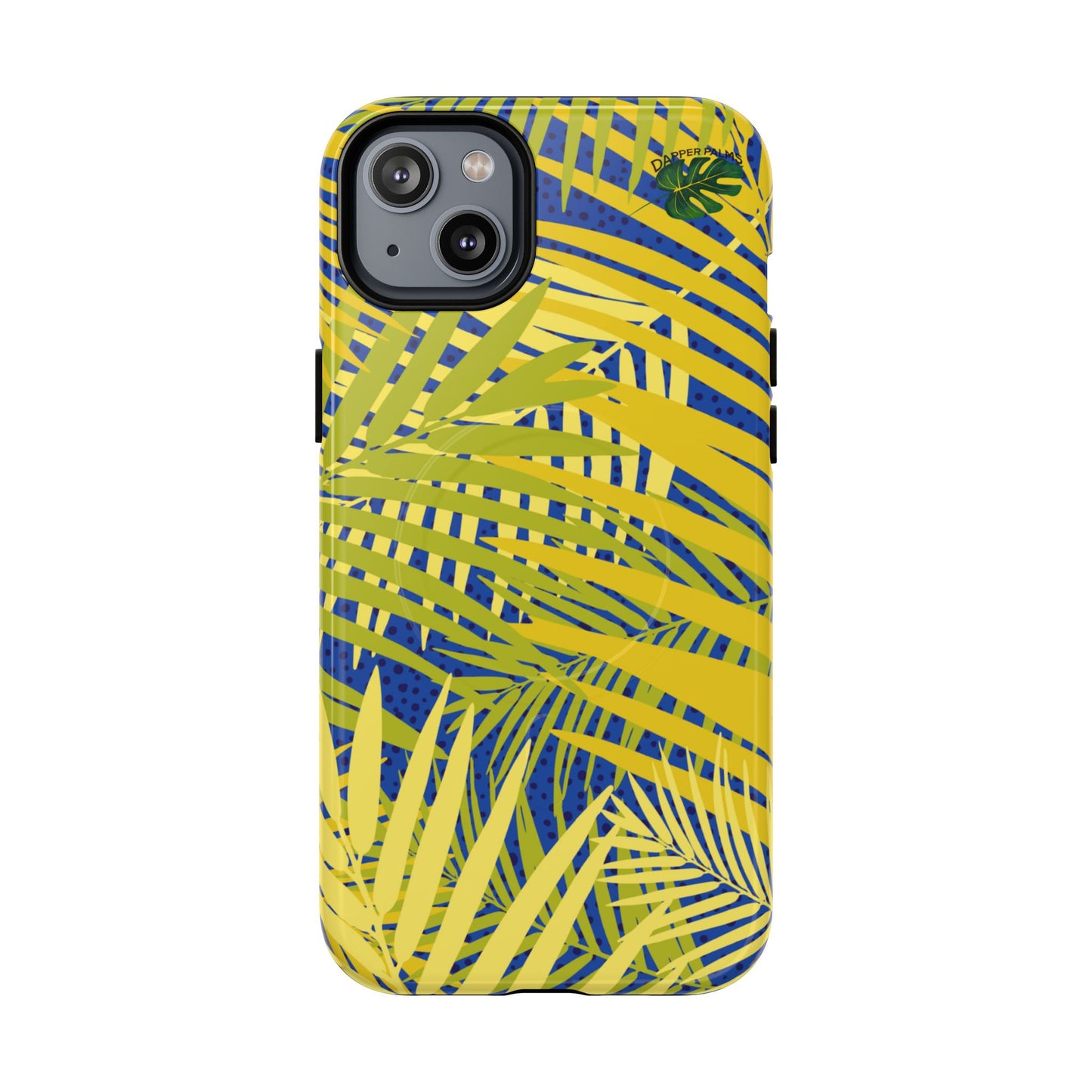 Dapper Palms Tropical Vibe Tough Magnetic Phone Case - Stylish Protection for Your Device