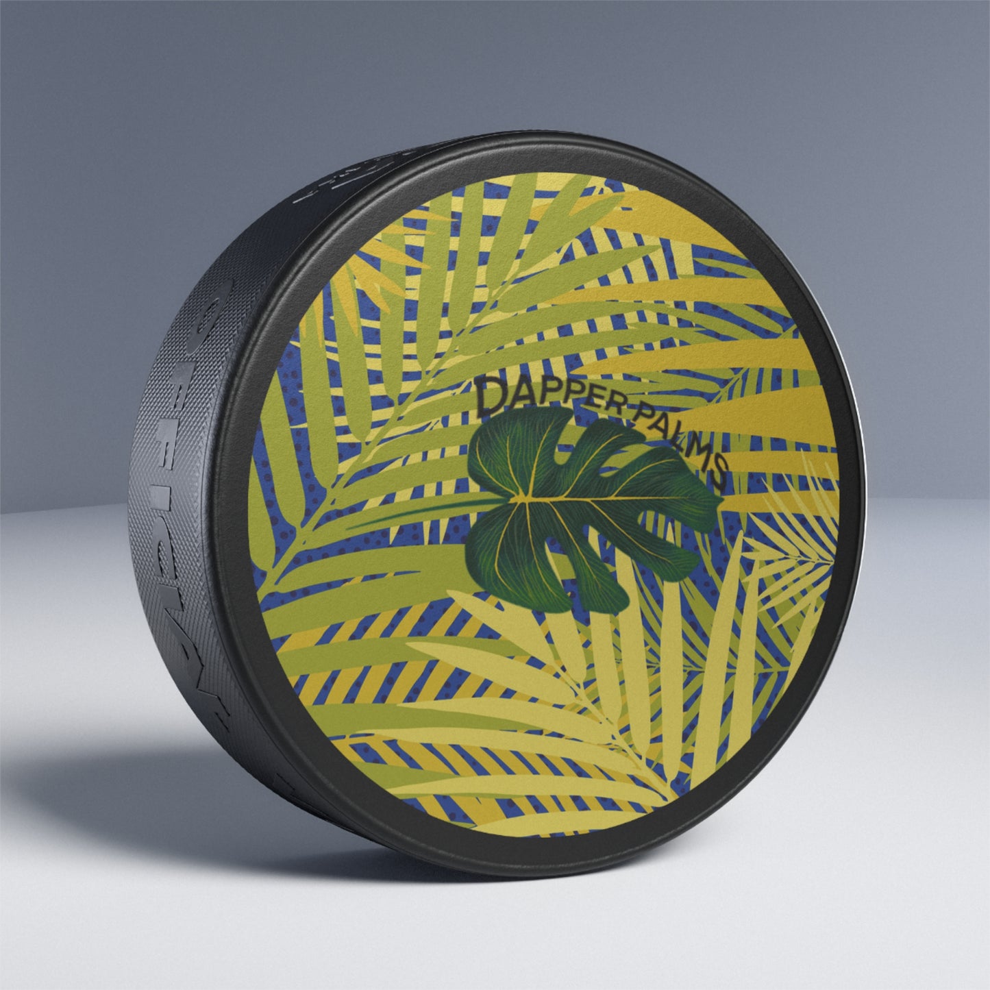 Dapper Palms Hockey Puck - Fun Sports Gift