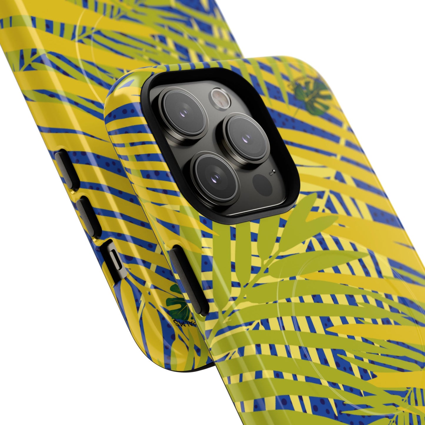 Dapper Palms Tropical Vibe Tough Magnetic Phone Case - Stylish Protection for Your Device
