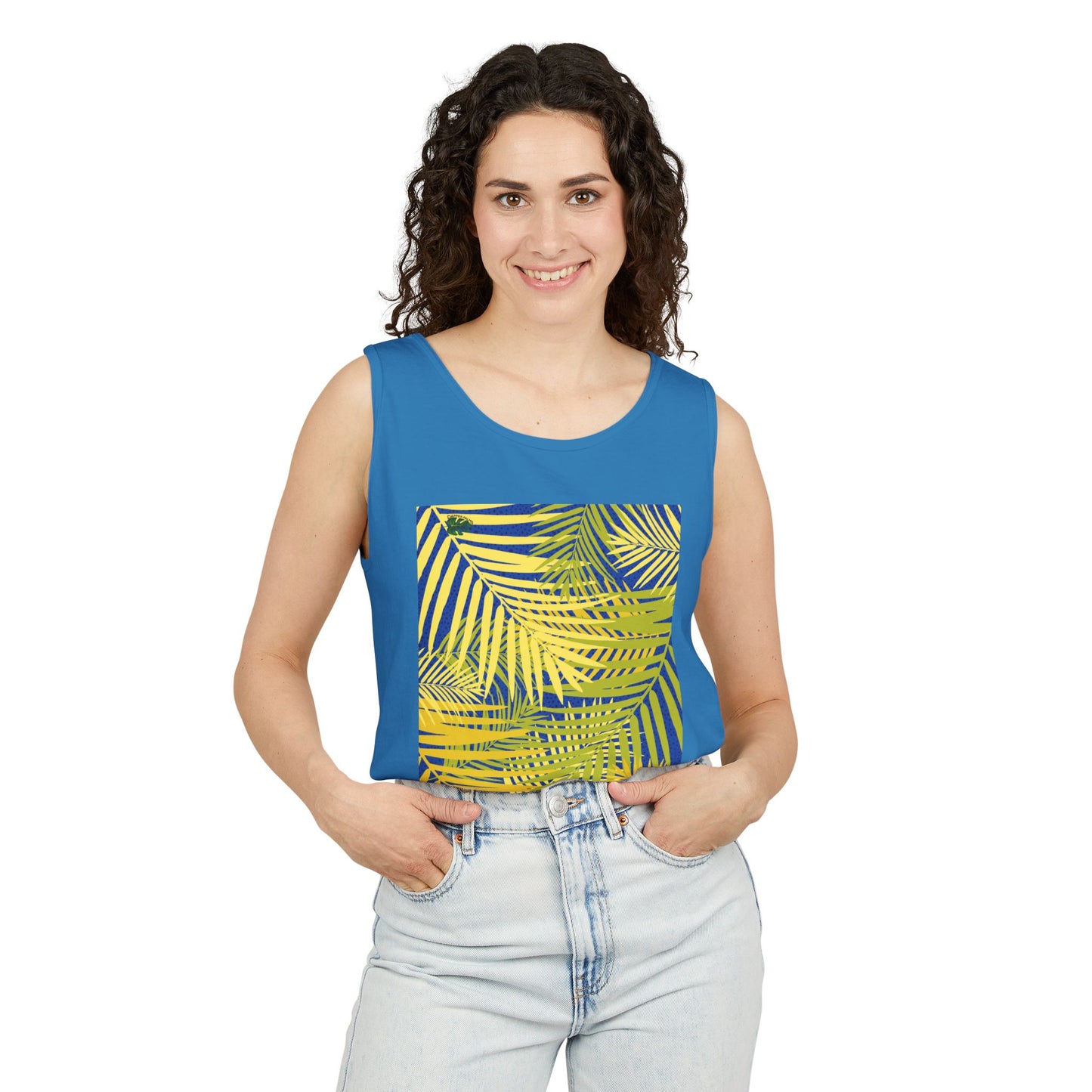 Dapper Palms Tropical Tank - Summer Vibes