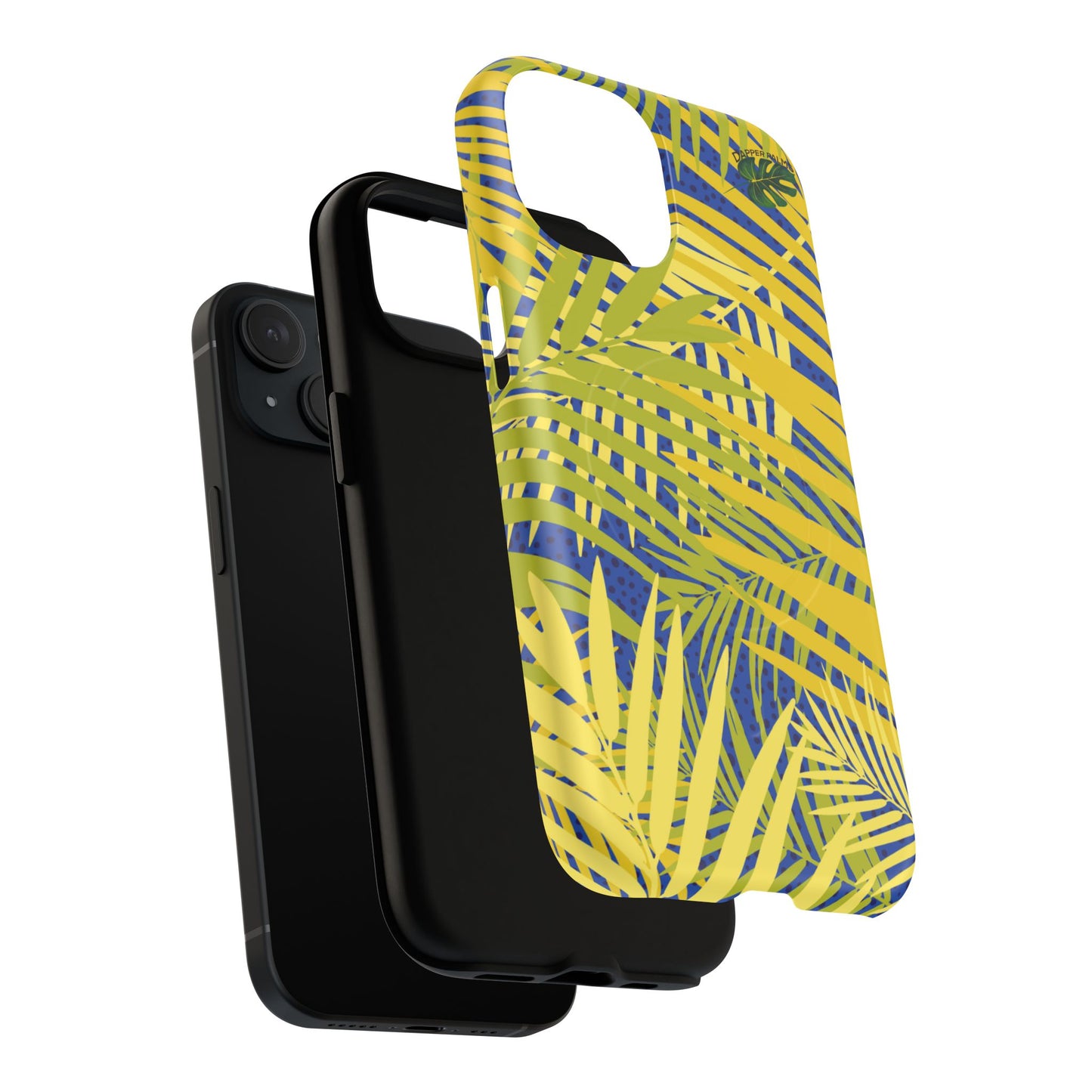 Dapper Palms Tropical Vibe Tough Magnetic Phone Case - Stylish Protection for Your Device