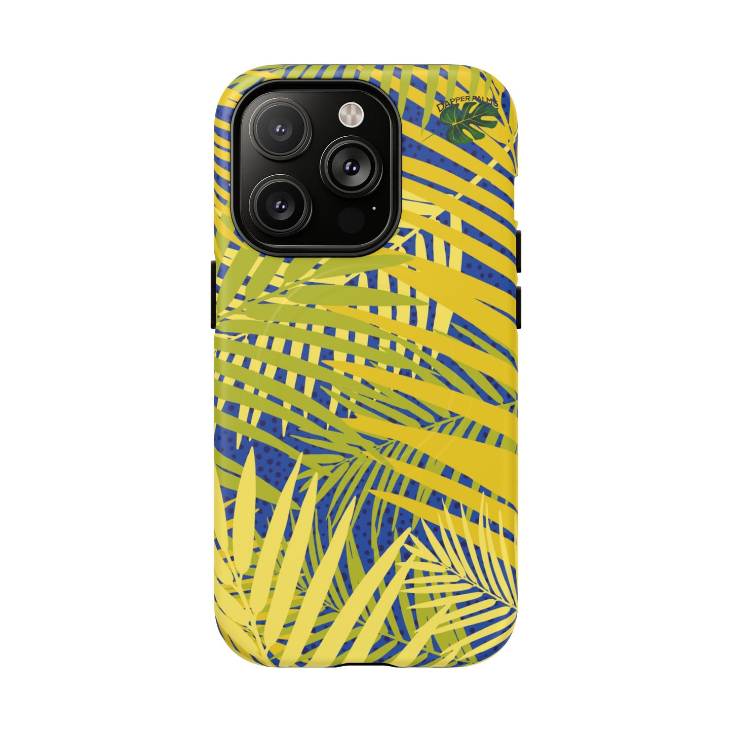 Dapper Palms Tropical Vibe Tough Magnetic Phone Case - Stylish Protection for Your Device