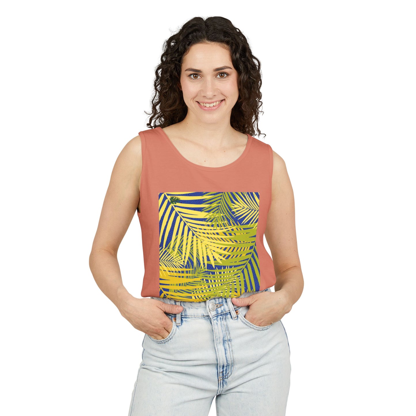 Dapper Palms Tropical Tank - Summer Vibes