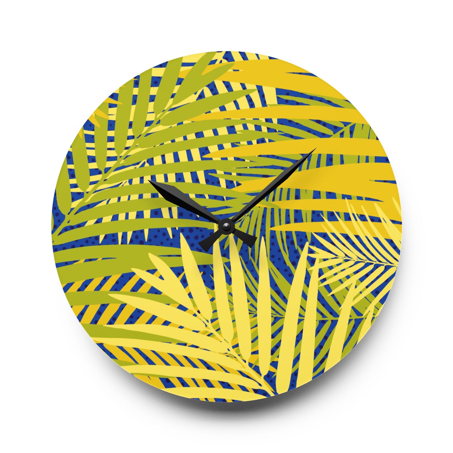 Tropical Acrylic Wall Clock