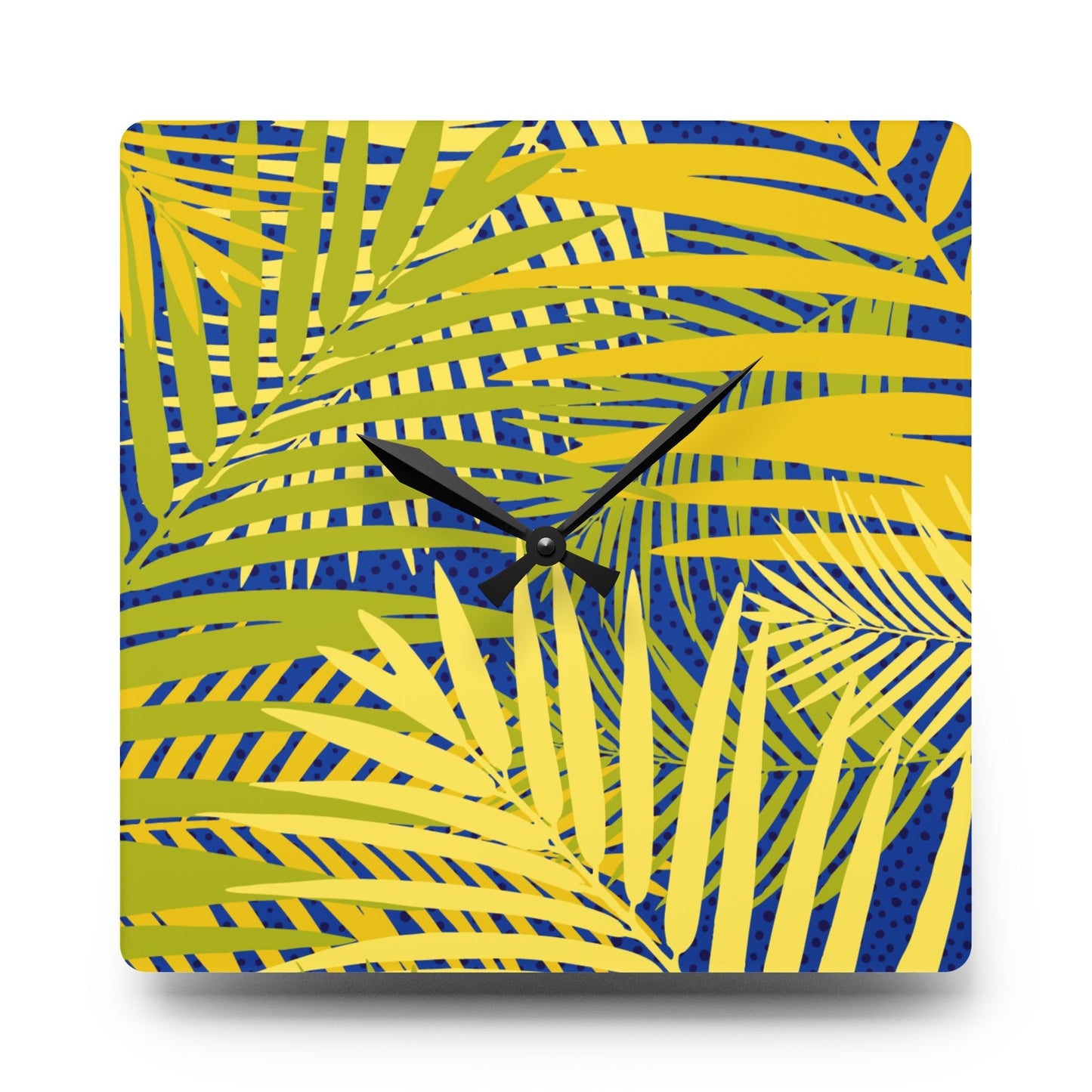 Tropical Acrylic Wall Clock