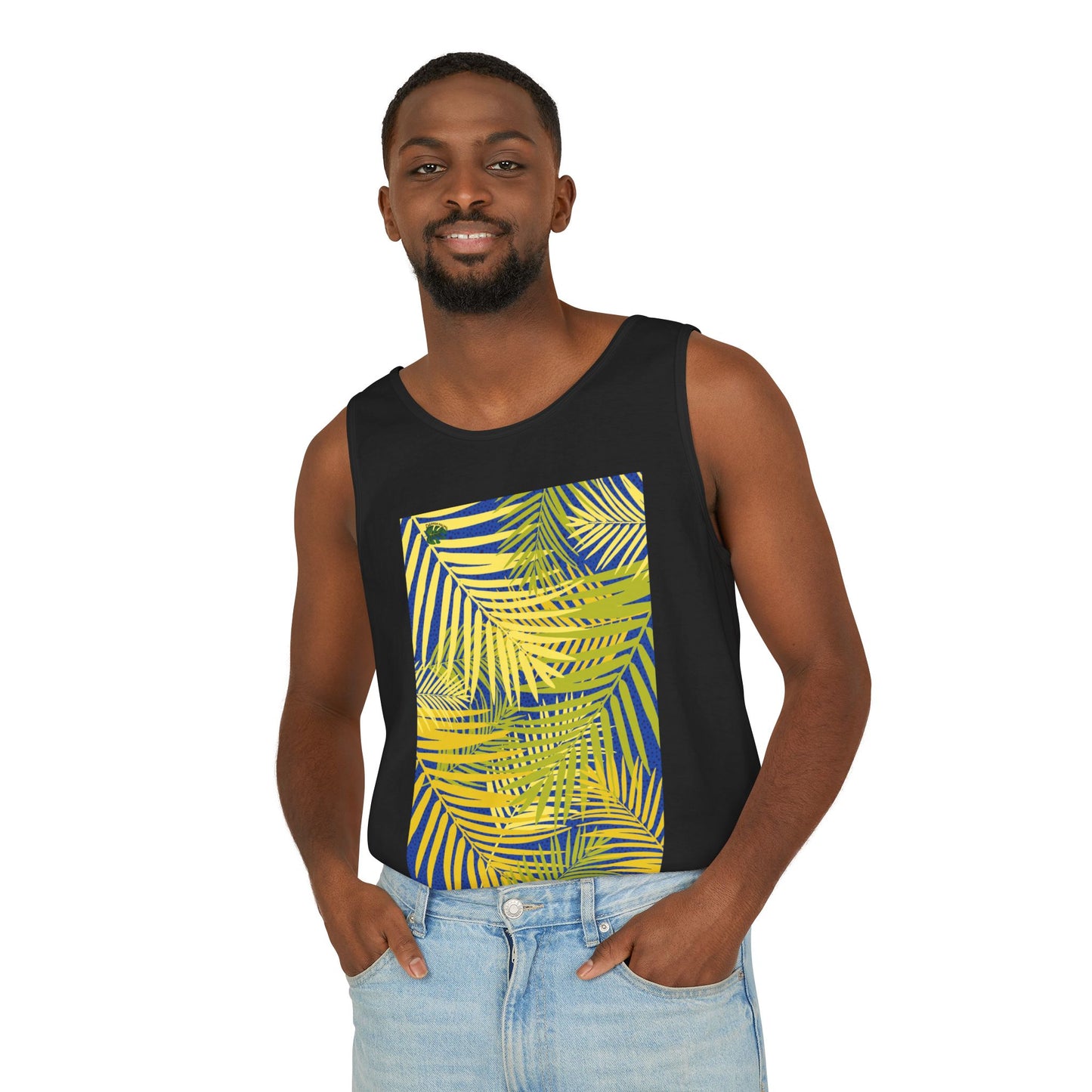 Dapper Palms Tropical Tank - Summer Vibes