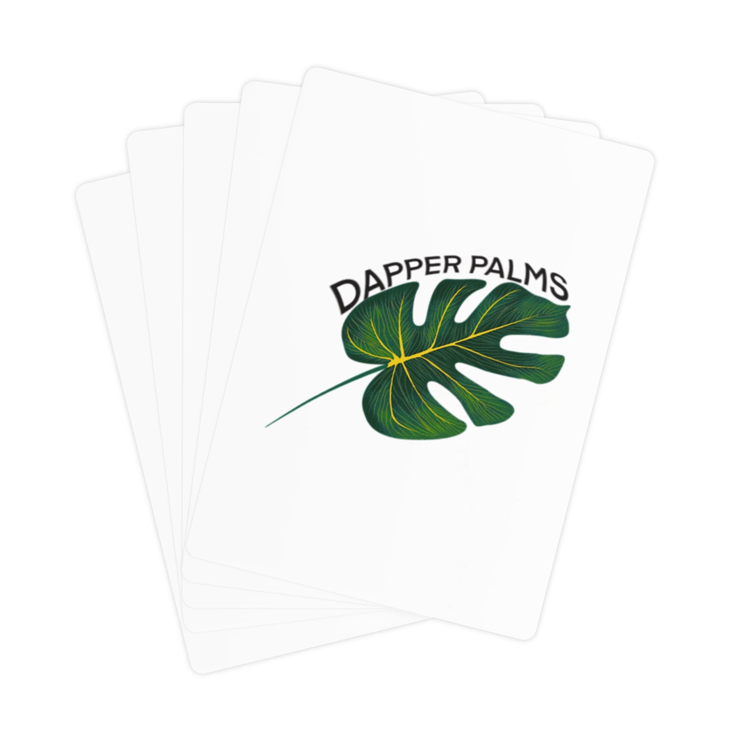 Dapper Palms Playing Cards