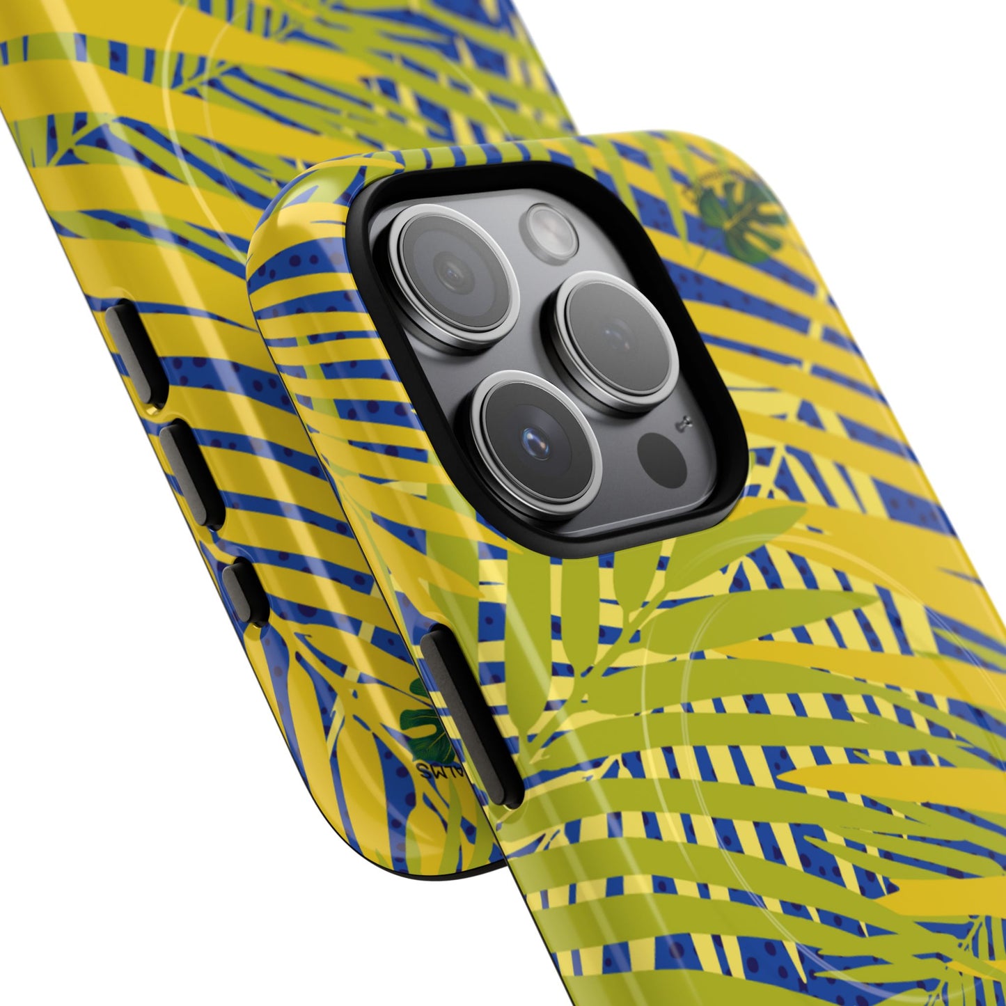 Dapper Palms Tropical Vibe Tough Magnetic Phone Case - Stylish Protection for Your Device