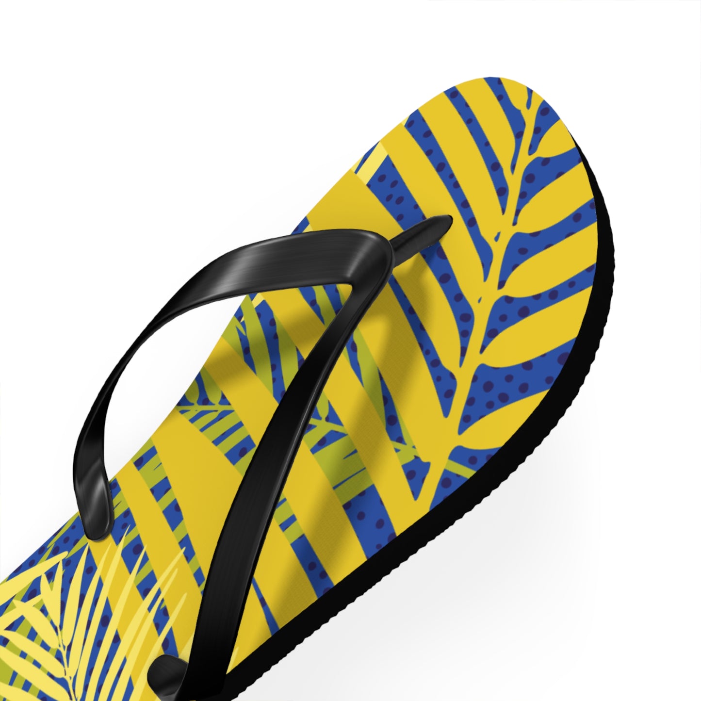 Dapper Palms Tropical Flip Flops