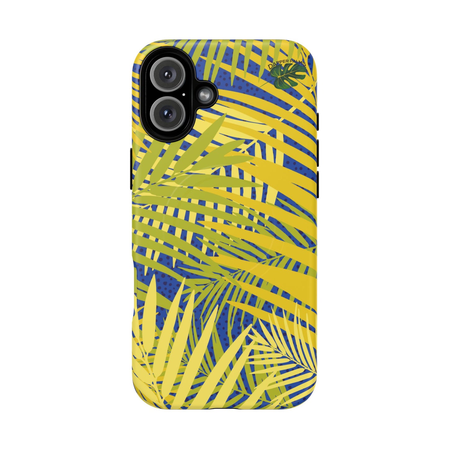 Dapper Palms Tropical Vibe Tough Magnetic Phone Case - Stylish Protection for Your Device