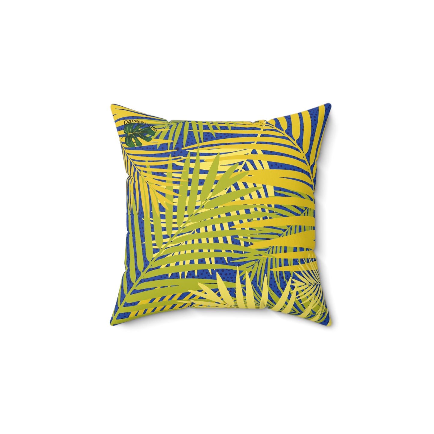 Dapper Palms Square Pillow