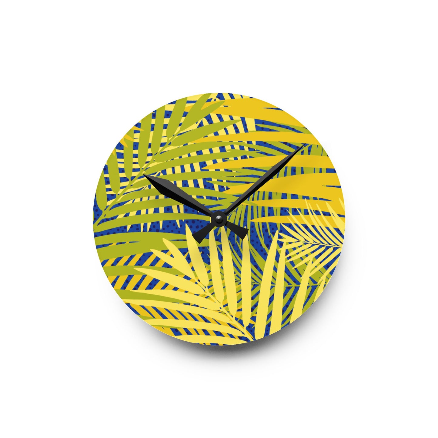 Tropical Acrylic Wall Clock