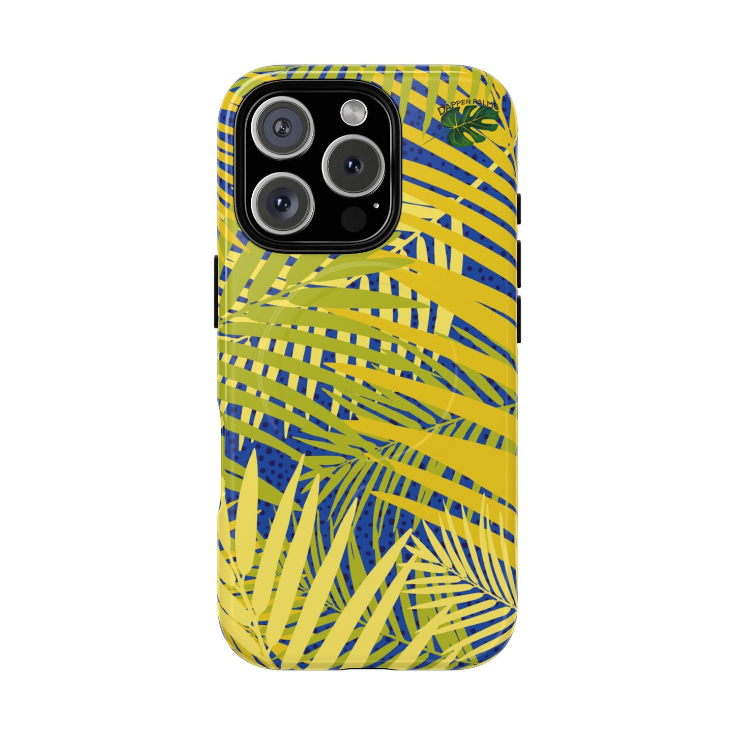 Dapper Palms Tropical Vibe Tough Magnetic Phone Case - Stylish Protection for Your Device