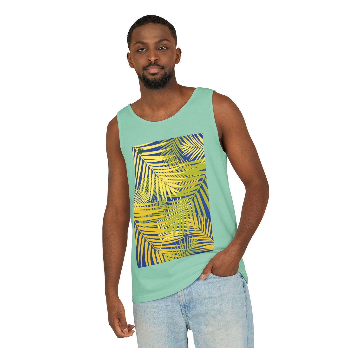 Dapper Palms Tropical Tank - Summer Vibes