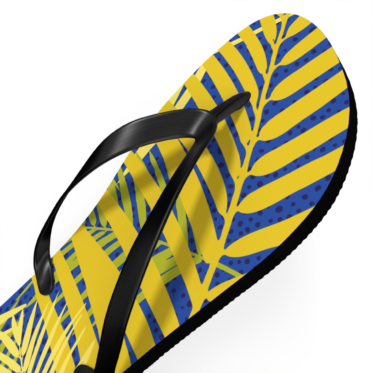 Dapper Palms Tropical Flip Flops