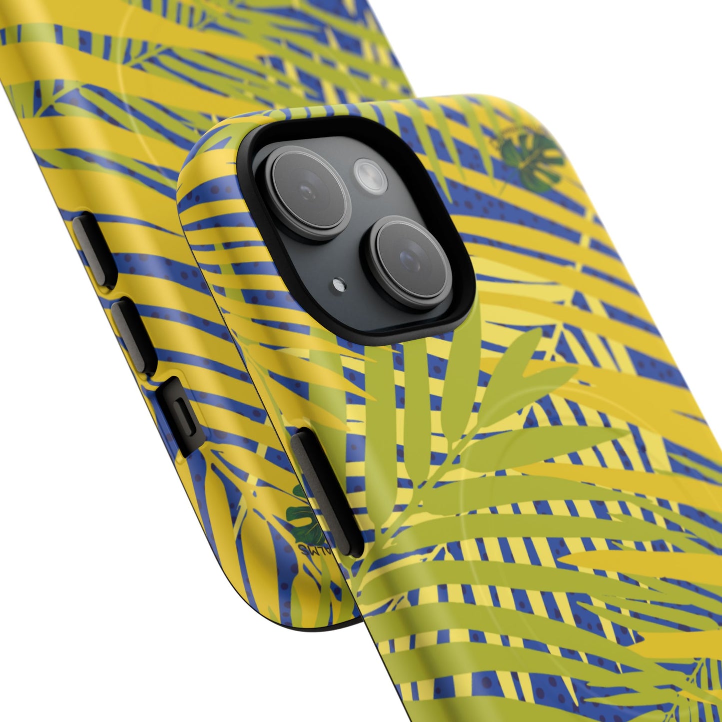 Dapper Palms Tropical Vibe Tough Magnetic Phone Case - Stylish Protection for Your Device