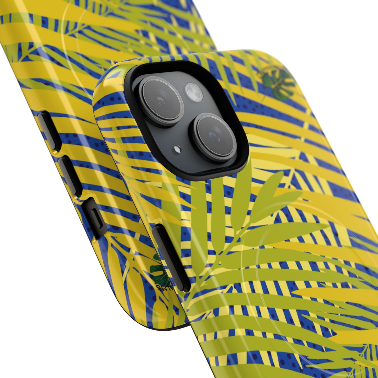 Dapper Palms Tropical Vibe Tough Magnetic Phone Case - Stylish Protection for Your Device