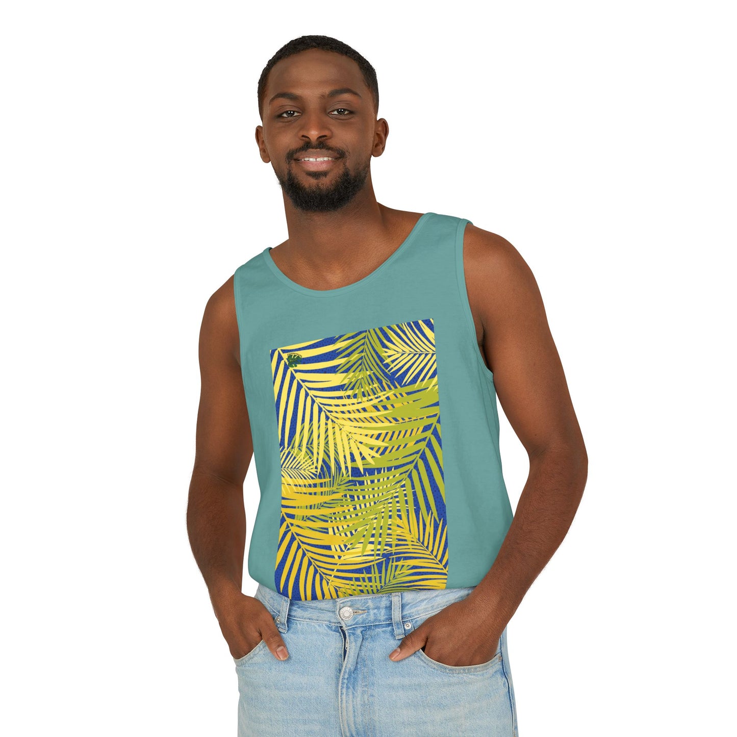 Dapper Palms Tropical Tank - Summer Vibes