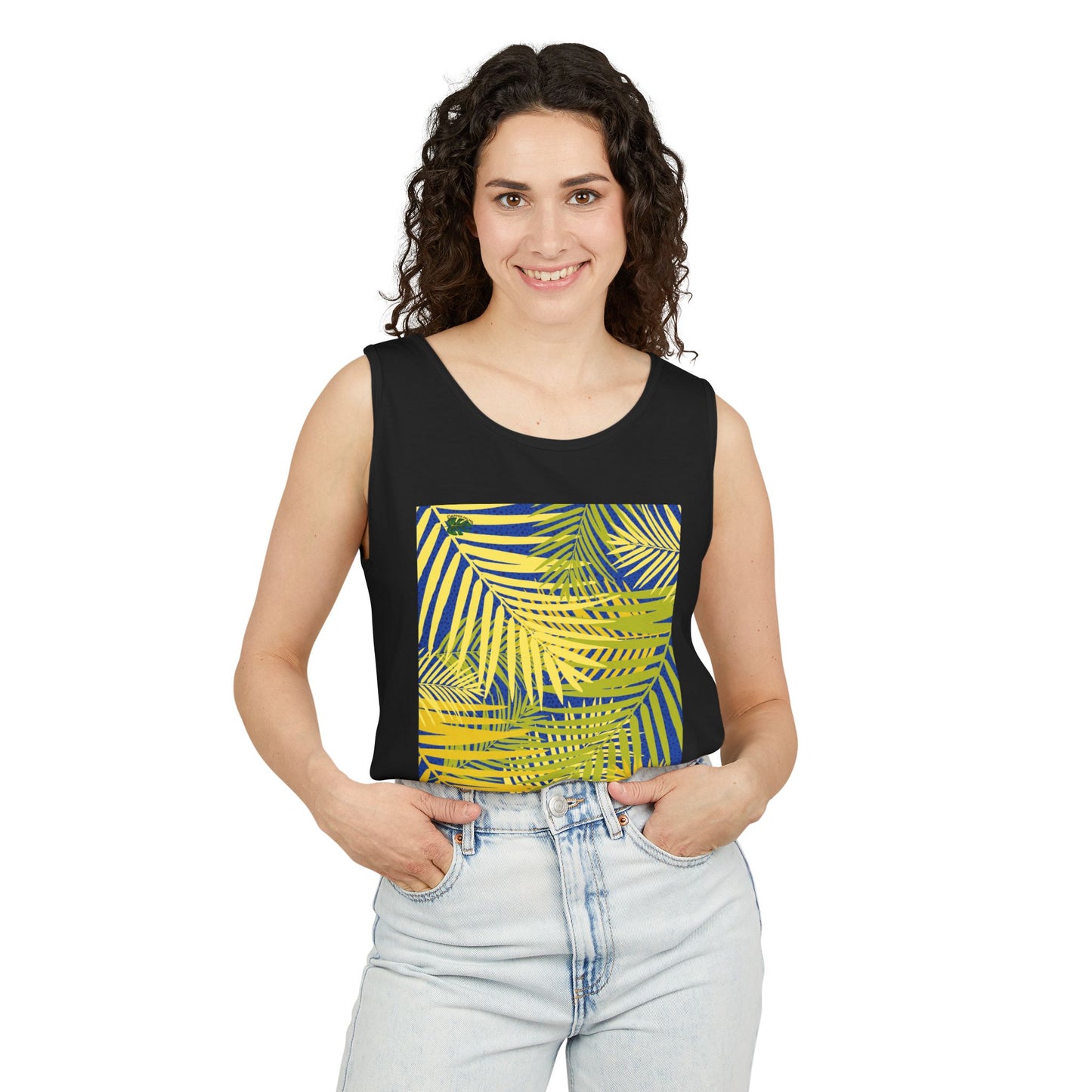 Dapper Palms Tropical Tank - Summer Vibes