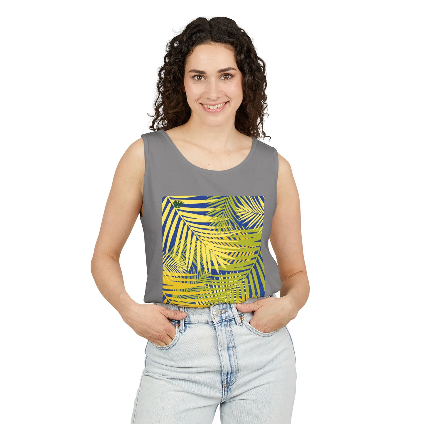 Dapper Palms Tropical Tank - Summer Vibes