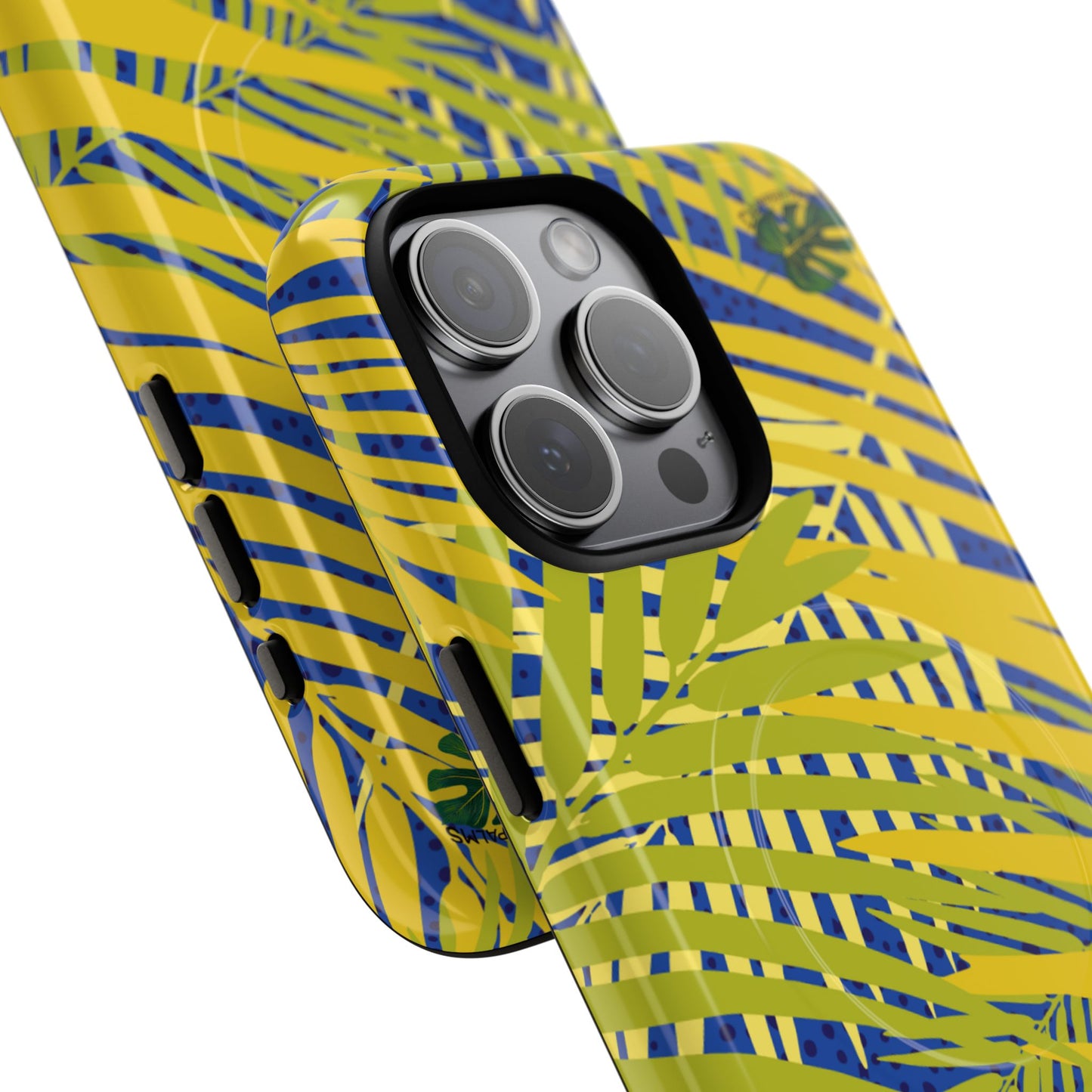 Dapper Palms Tropical Vibe Tough Magnetic Phone Case - Stylish Protection for Your Device