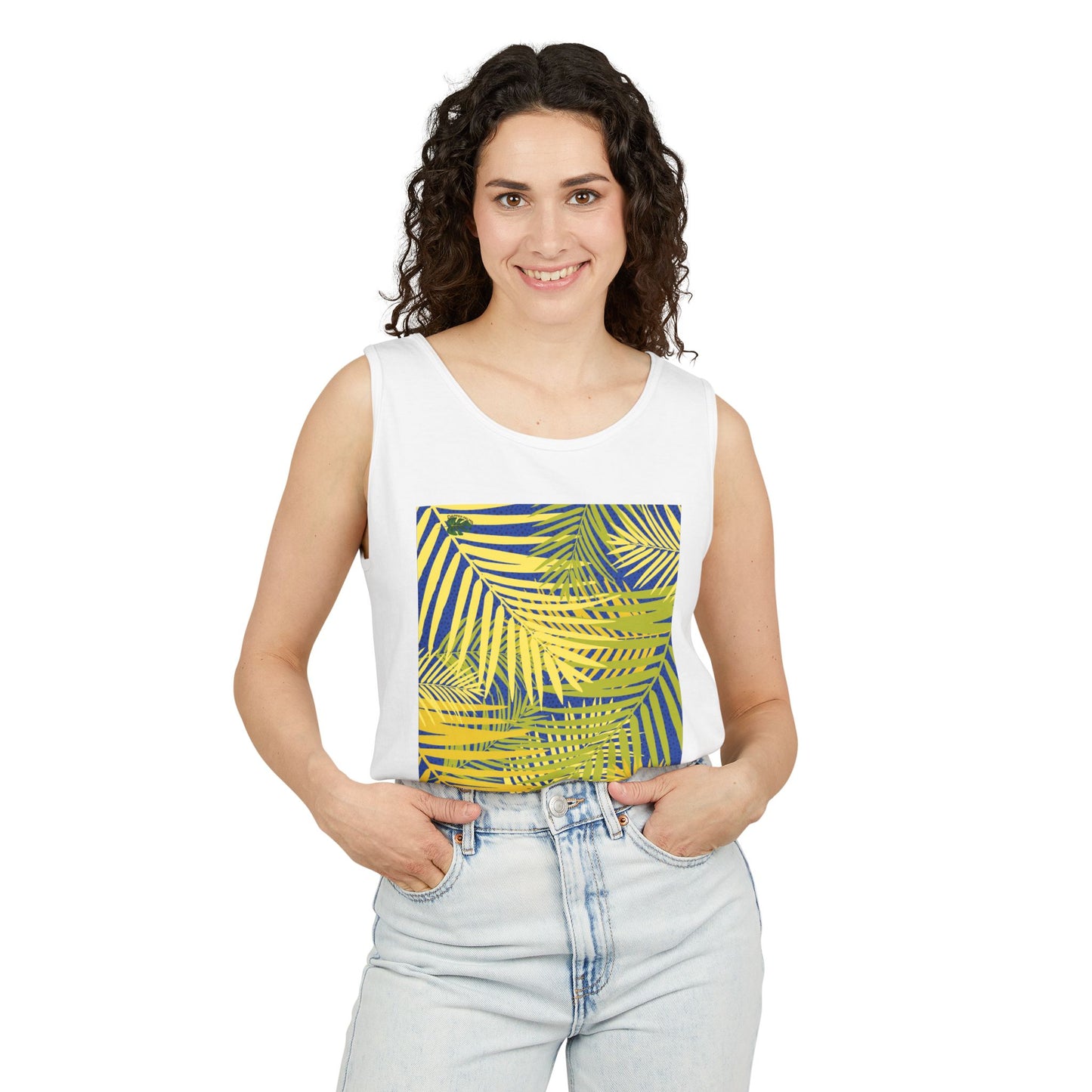 Dapper Palms Tropical Tank - Summer Vibes