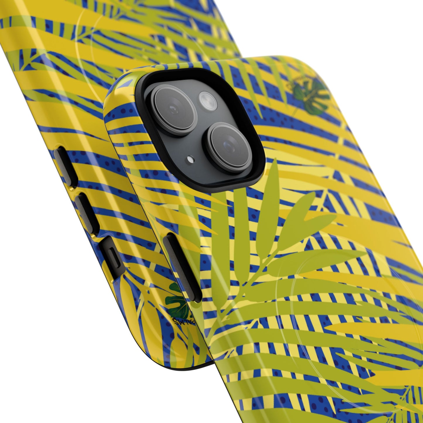 Dapper Palms Tropical Vibe Tough Magnetic Phone Case - Stylish Protection for Your Device