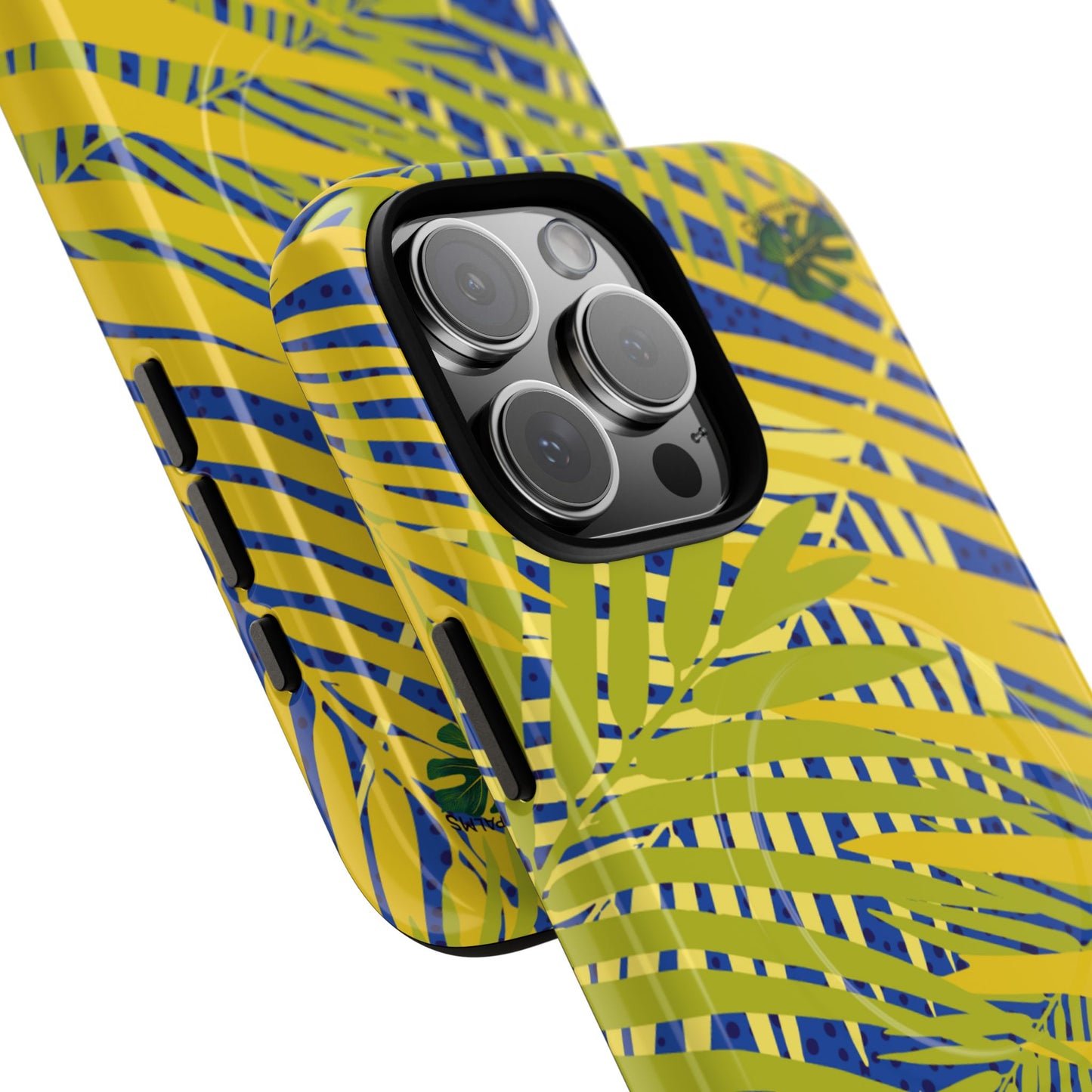 Dapper Palms Tropical Vibe Tough Magnetic Phone Case - Stylish Protection for Your Device