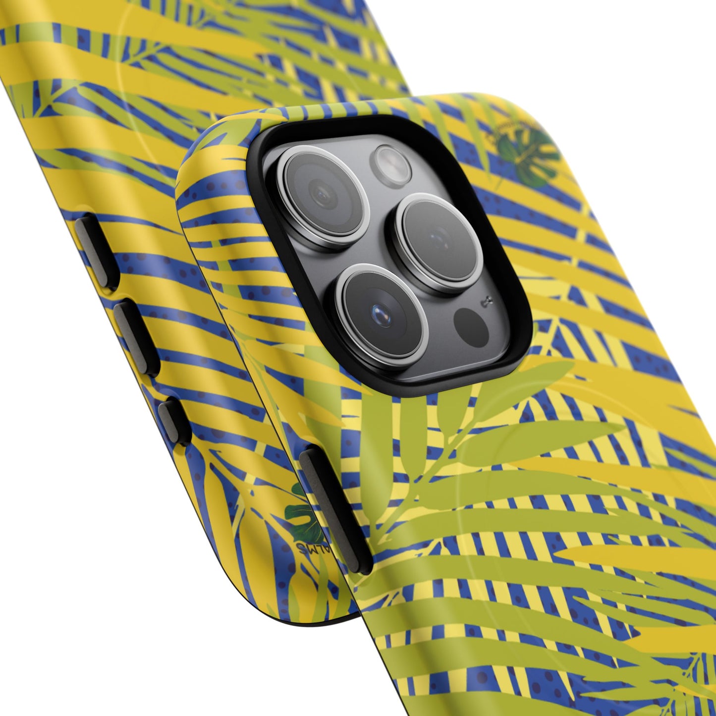 Dapper Palms Tropical Vibe Tough Magnetic Phone Case - Stylish Protection for Your Device